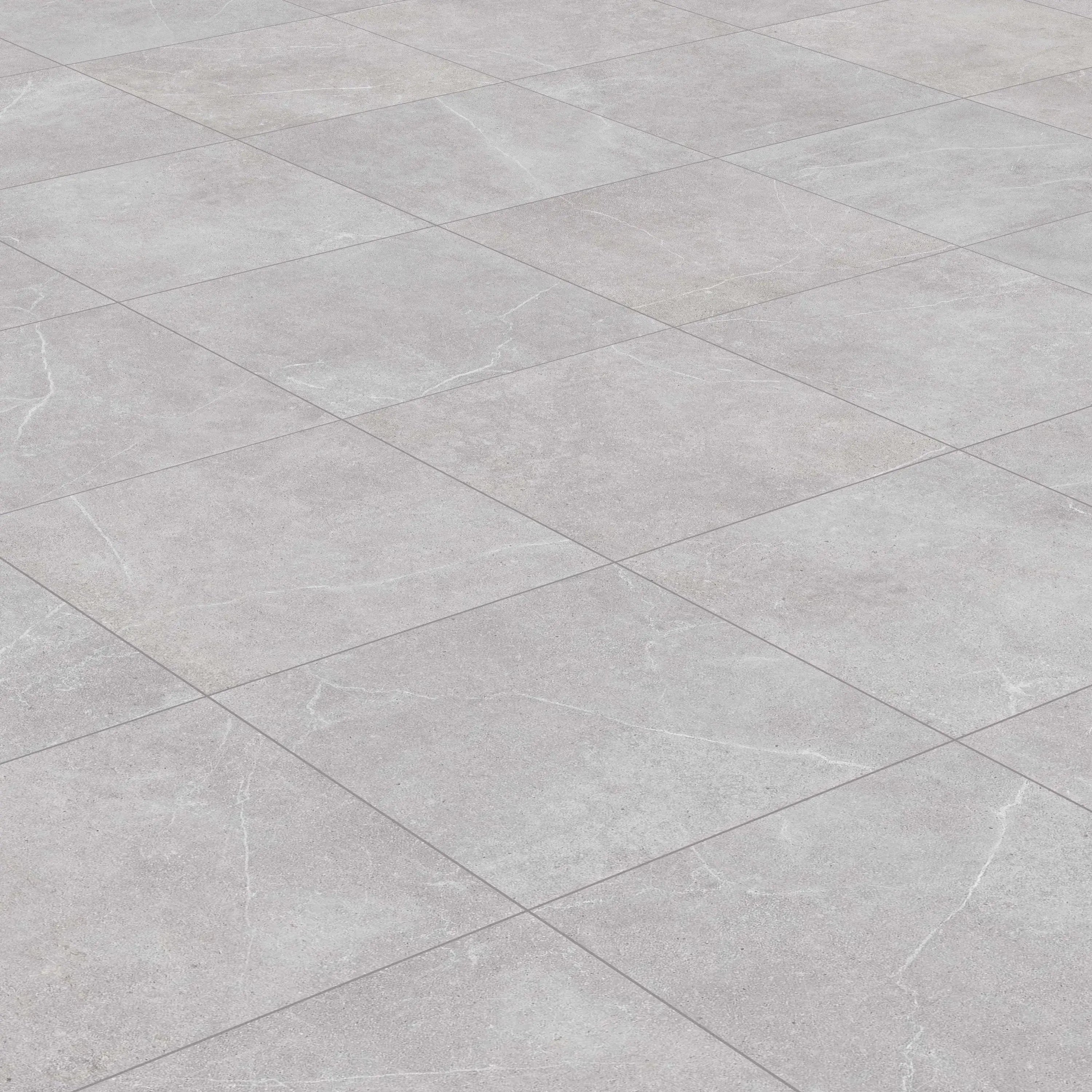 Astrastone Porcelain Tile Silver 24x24