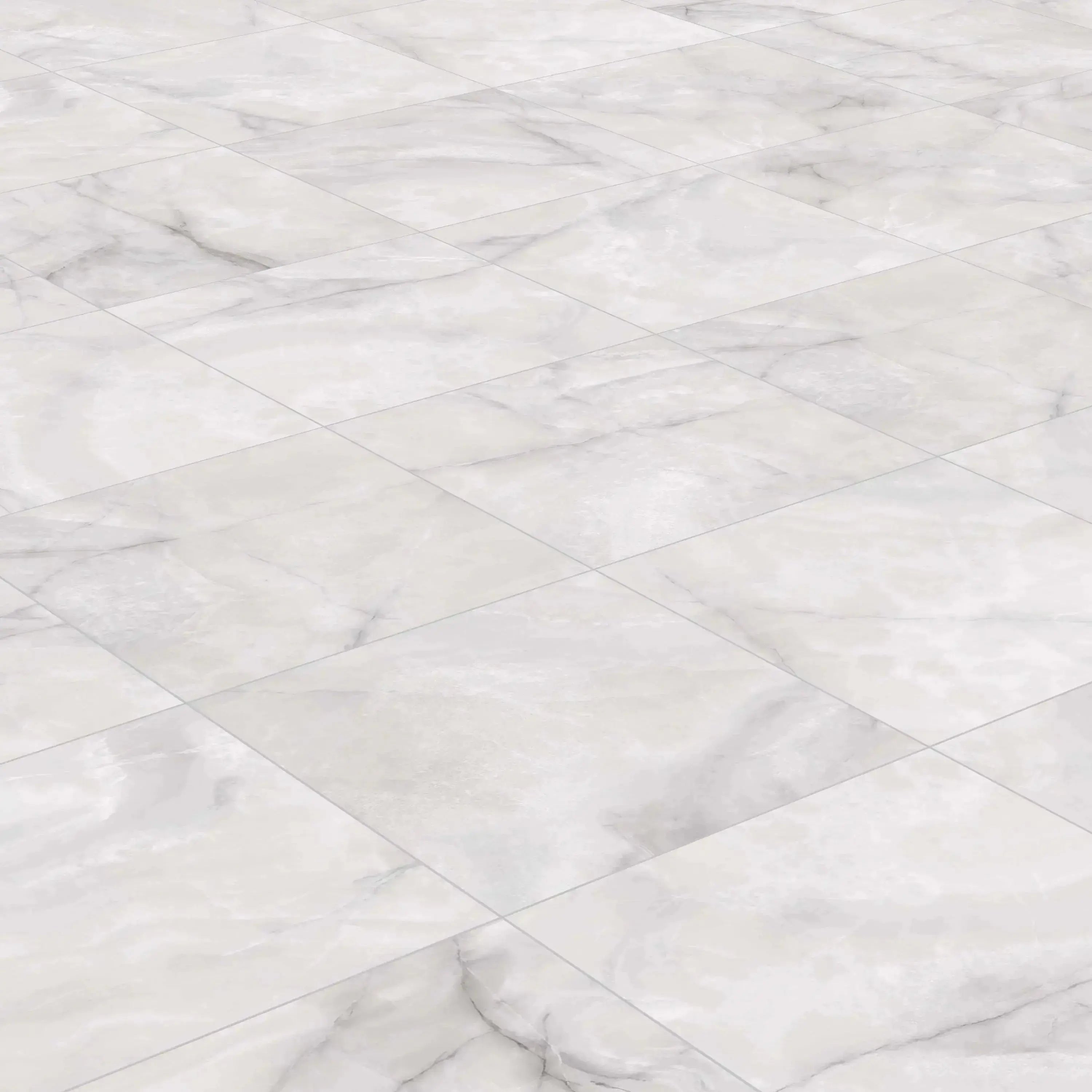 Opal Porcelain Tile White 24x24 Matte