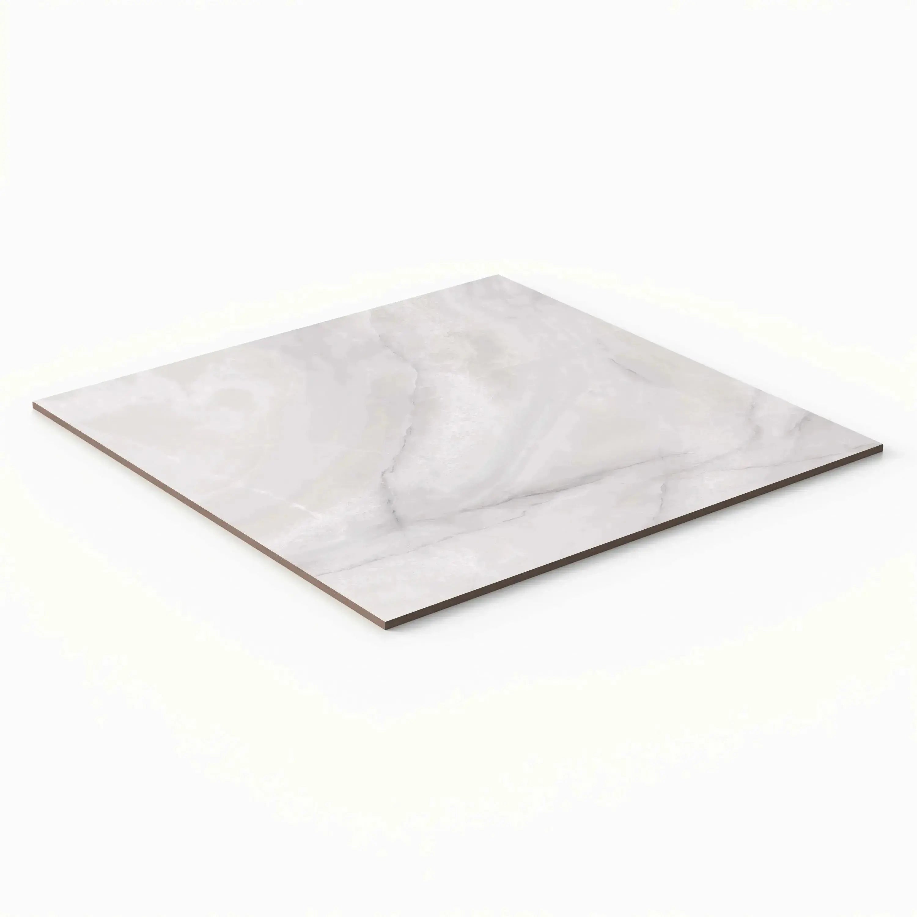 Opal Porcelain Tile White 24x24 Matte
