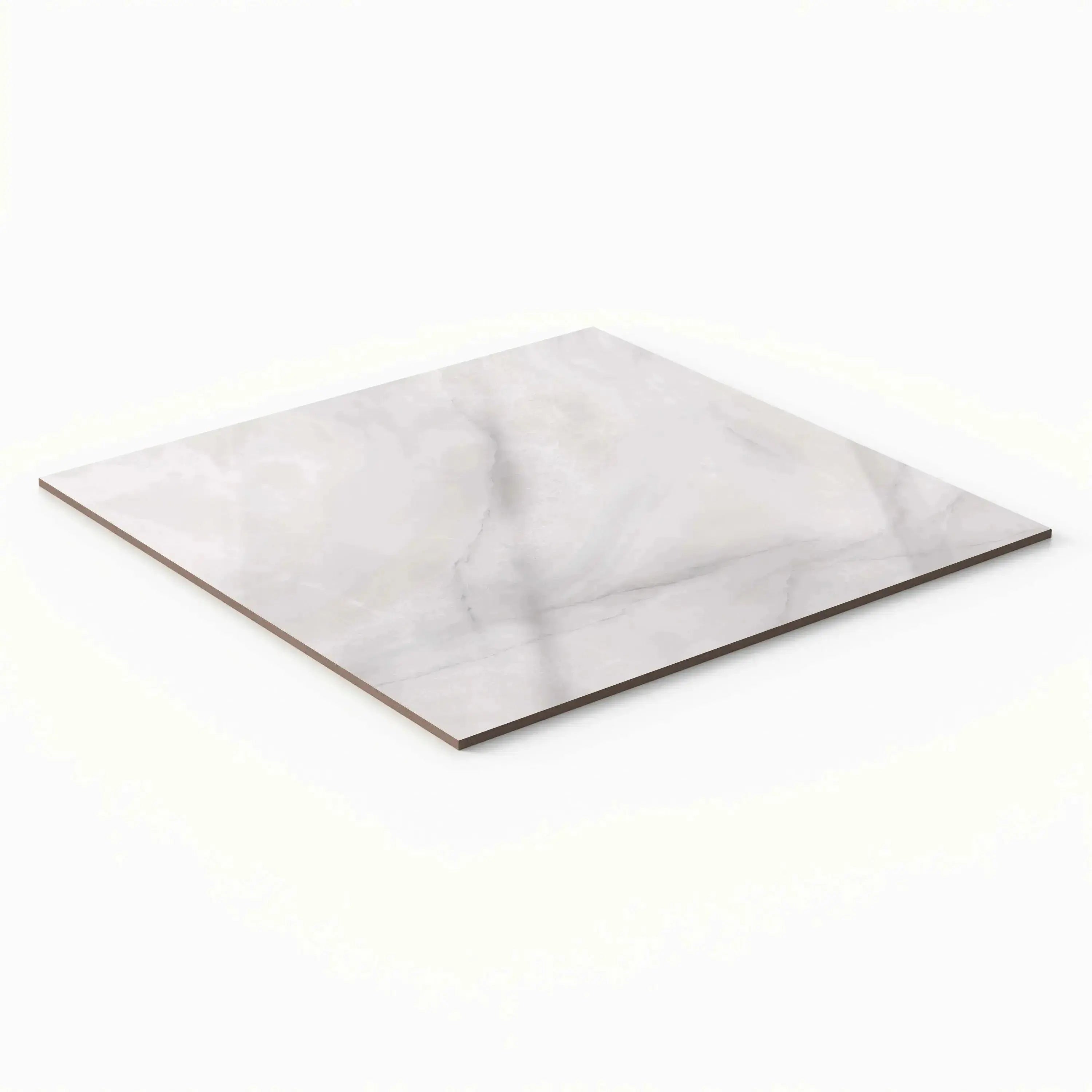 Opal Porcelain Tile White 24x24 Polished