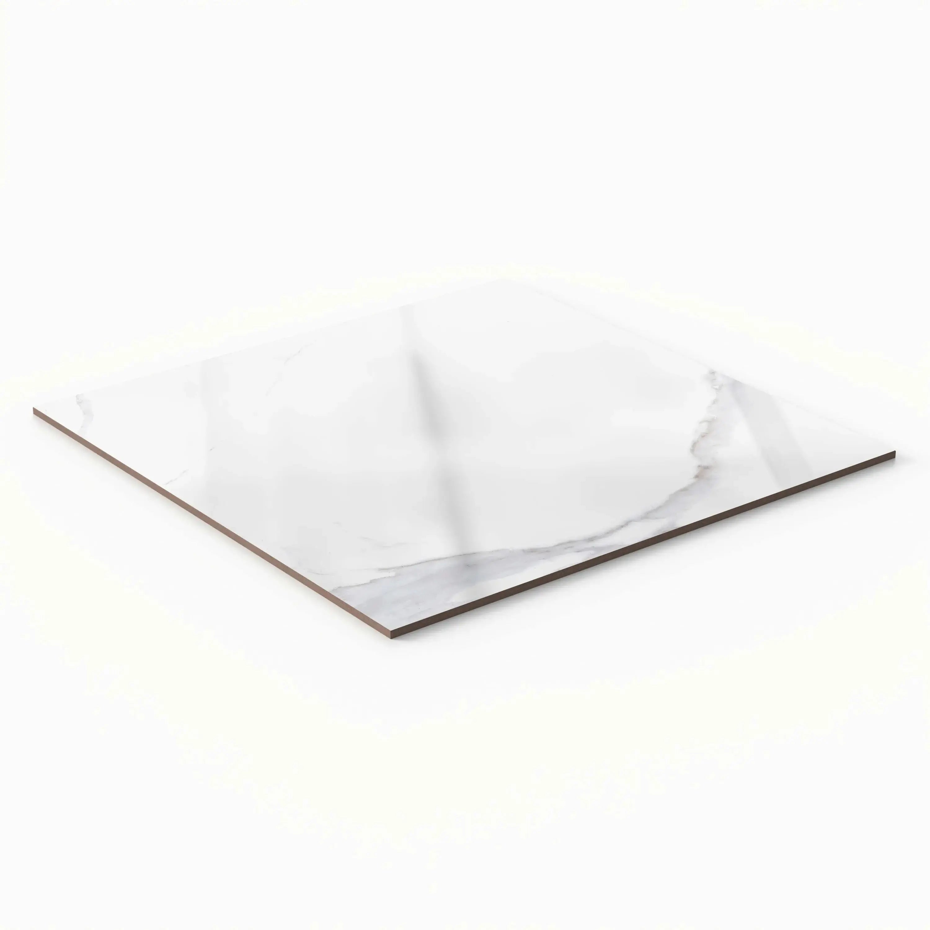 Liguria Porcelain Tile Silver Glossy 24x24