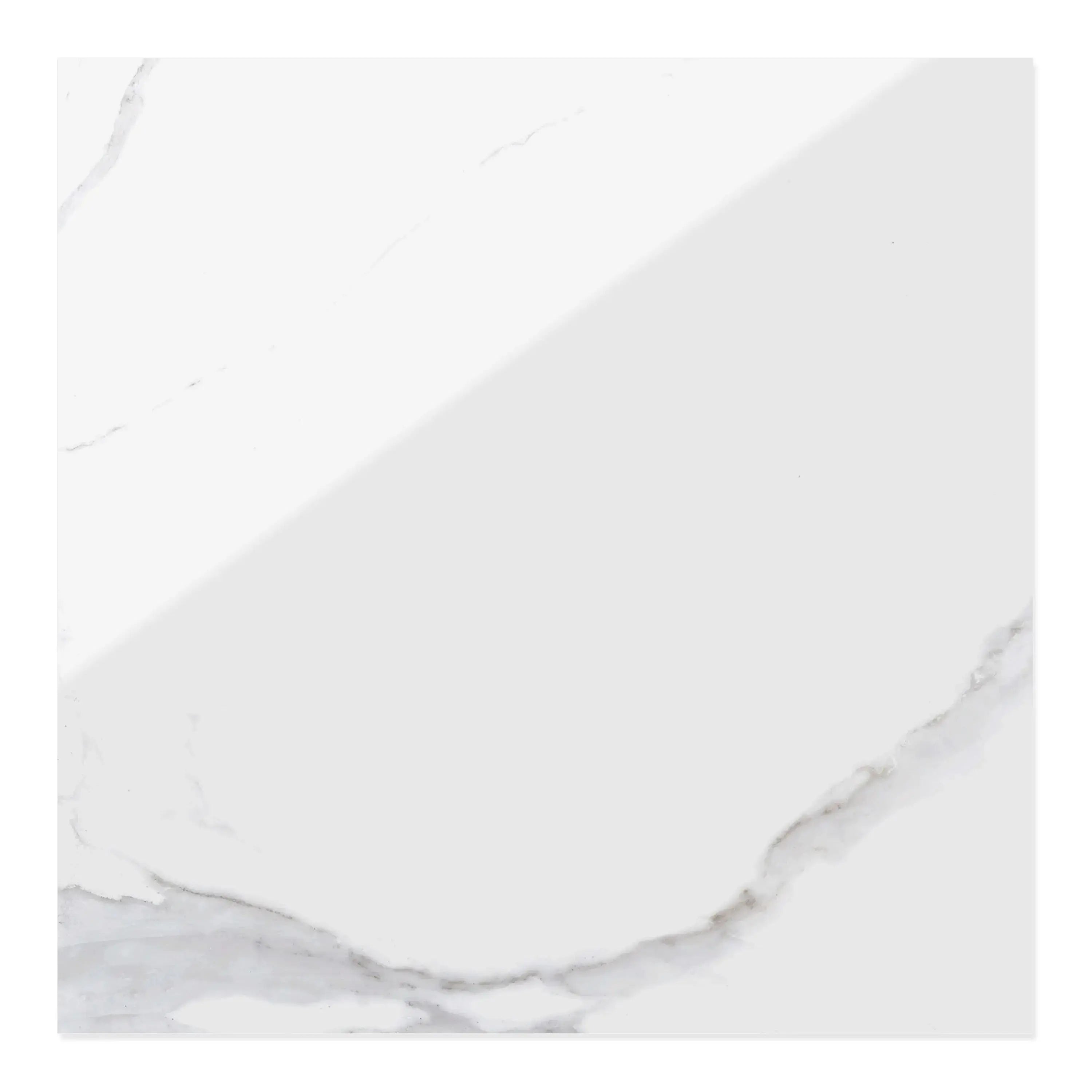 Liguria Porcelain Tile Silver Glossy 24x24