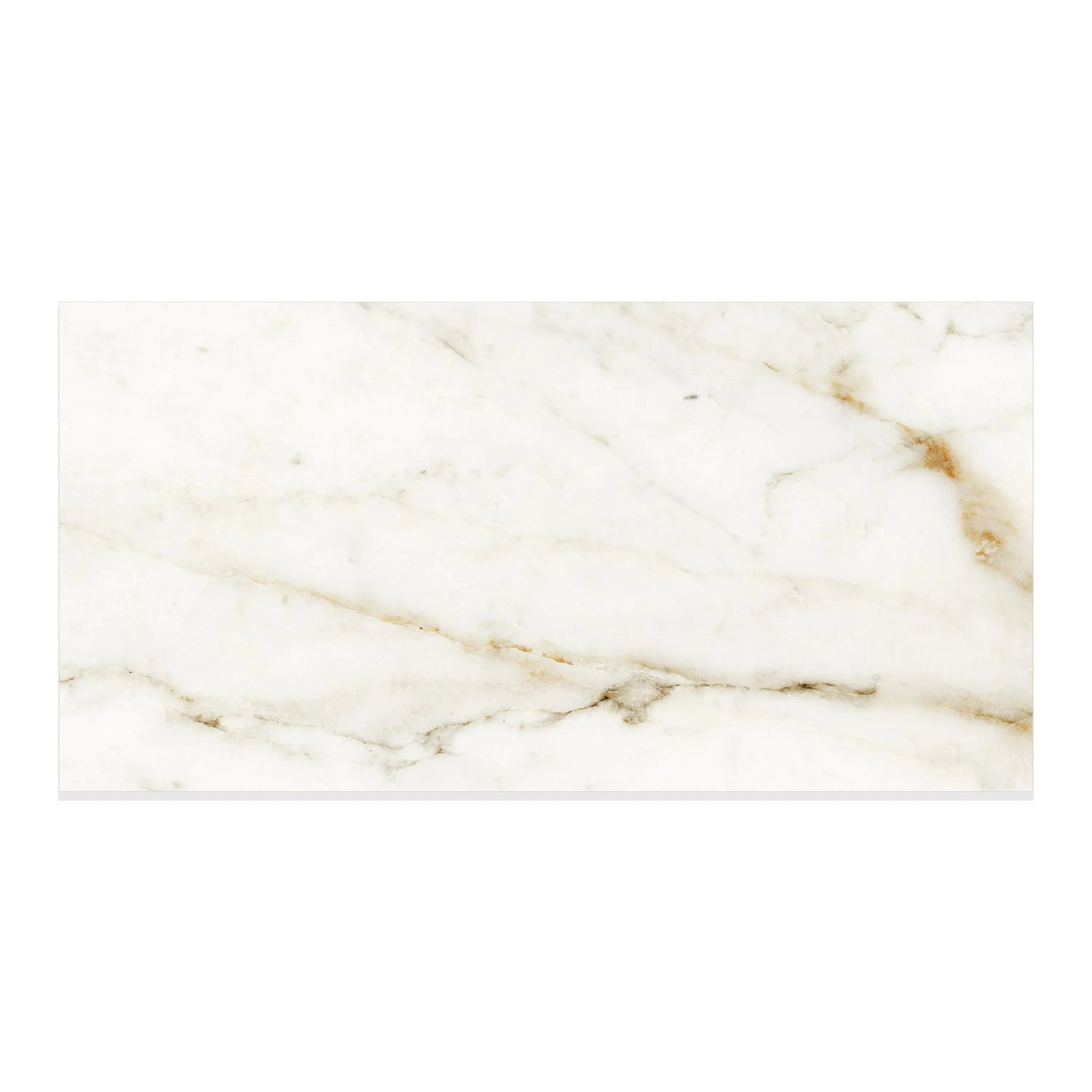 Aurora Porcelain Tile White Matte 12x24