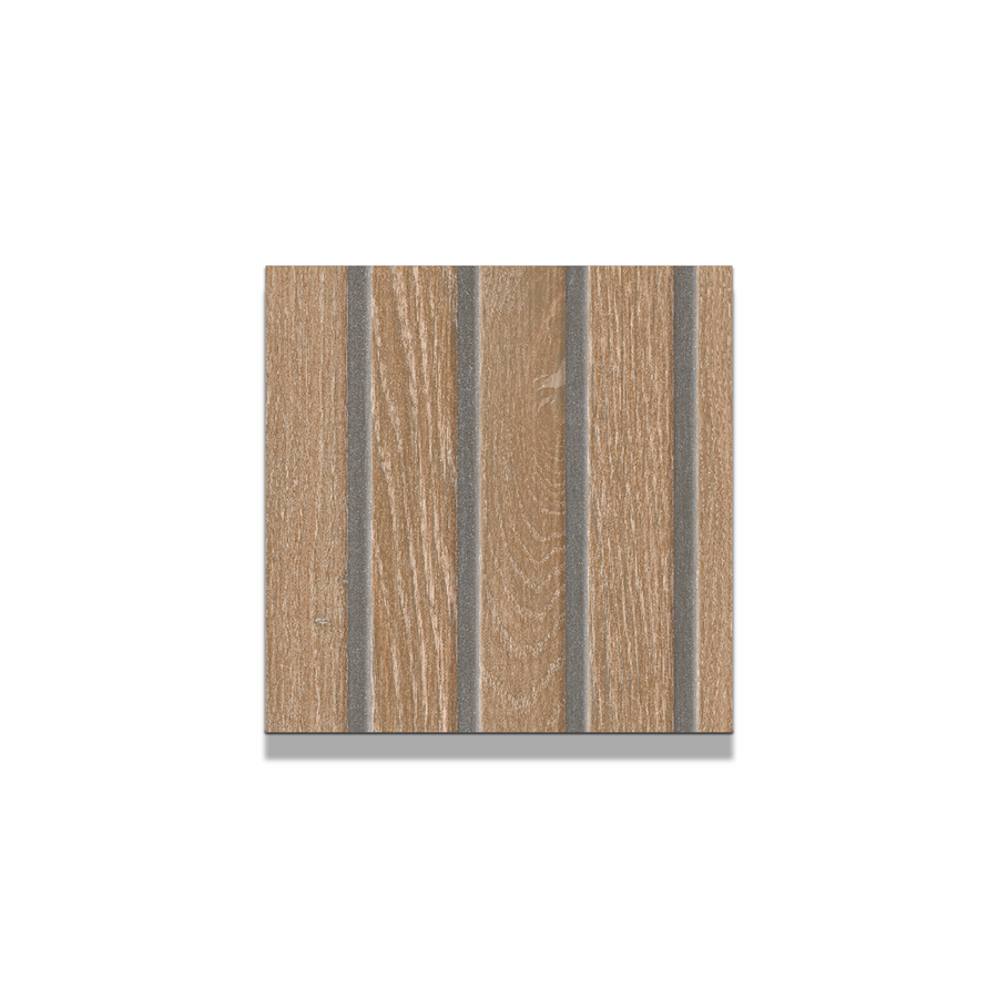Island Oak Ceramic Wall Tile 4"x4" Sample