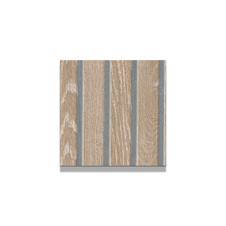 Island Oak Ceramic Wall Tile 4"x4" Sample