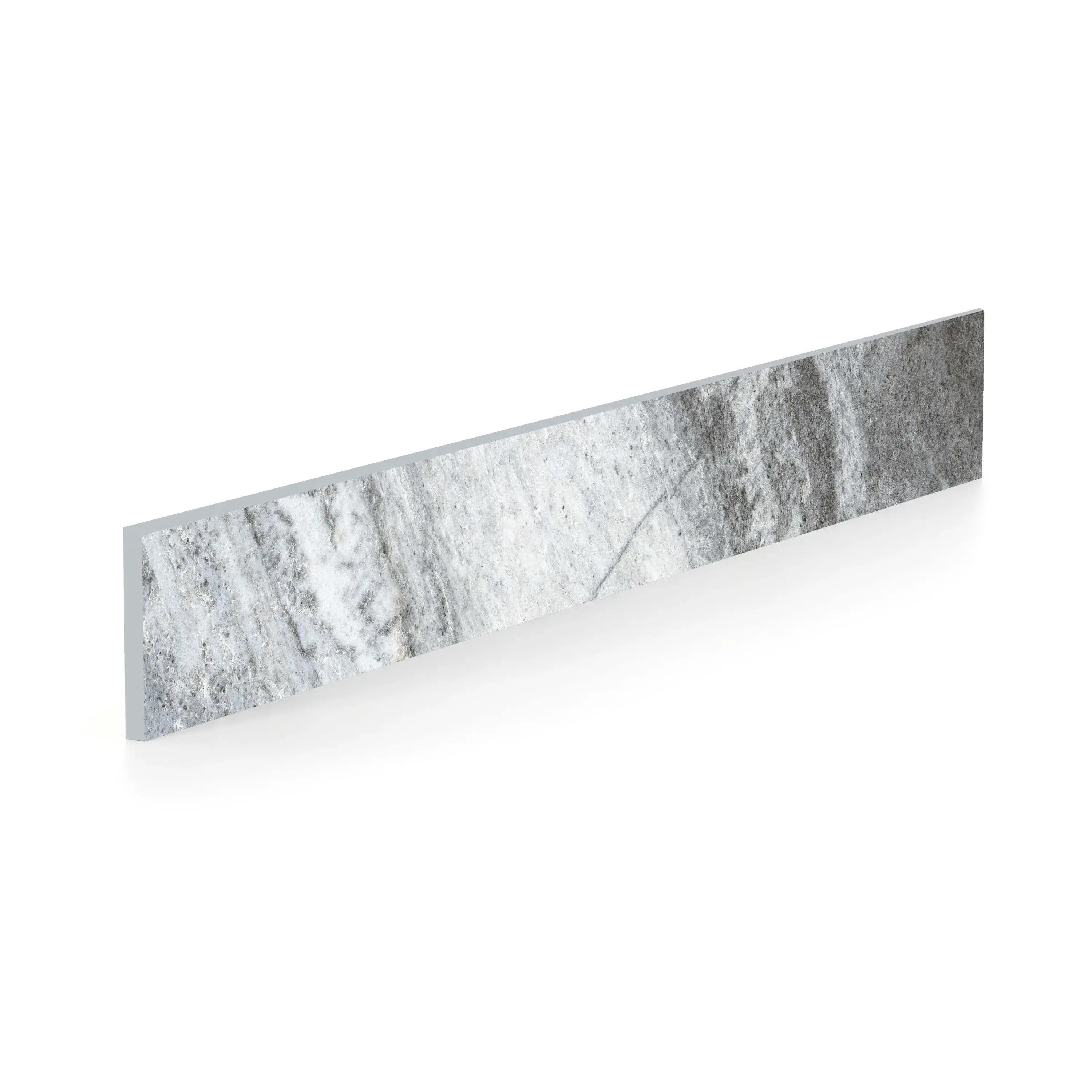 Nebula Porcelain Tile Gris Bullnose