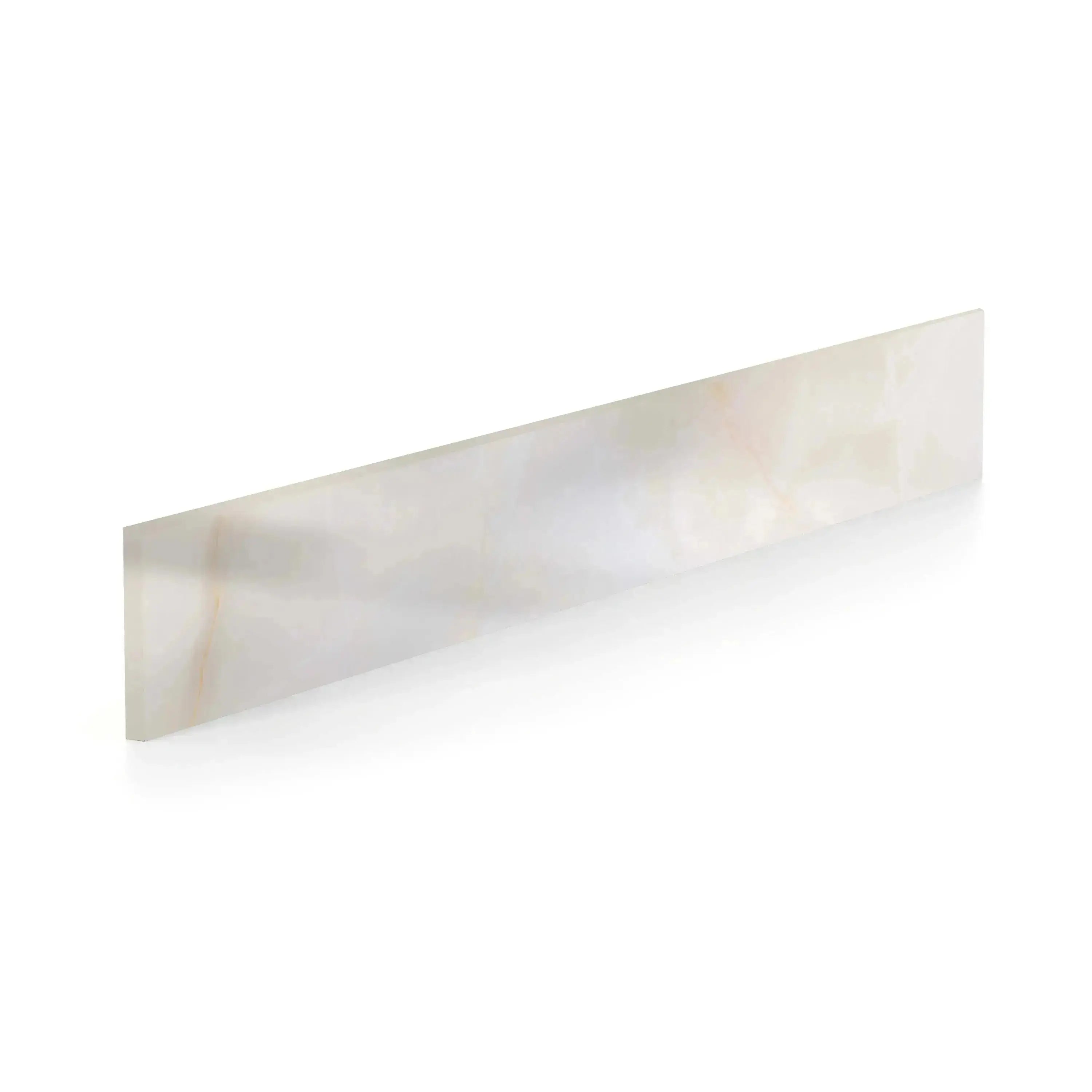 Opal Porcelain Tile Cream Bullnose Polished