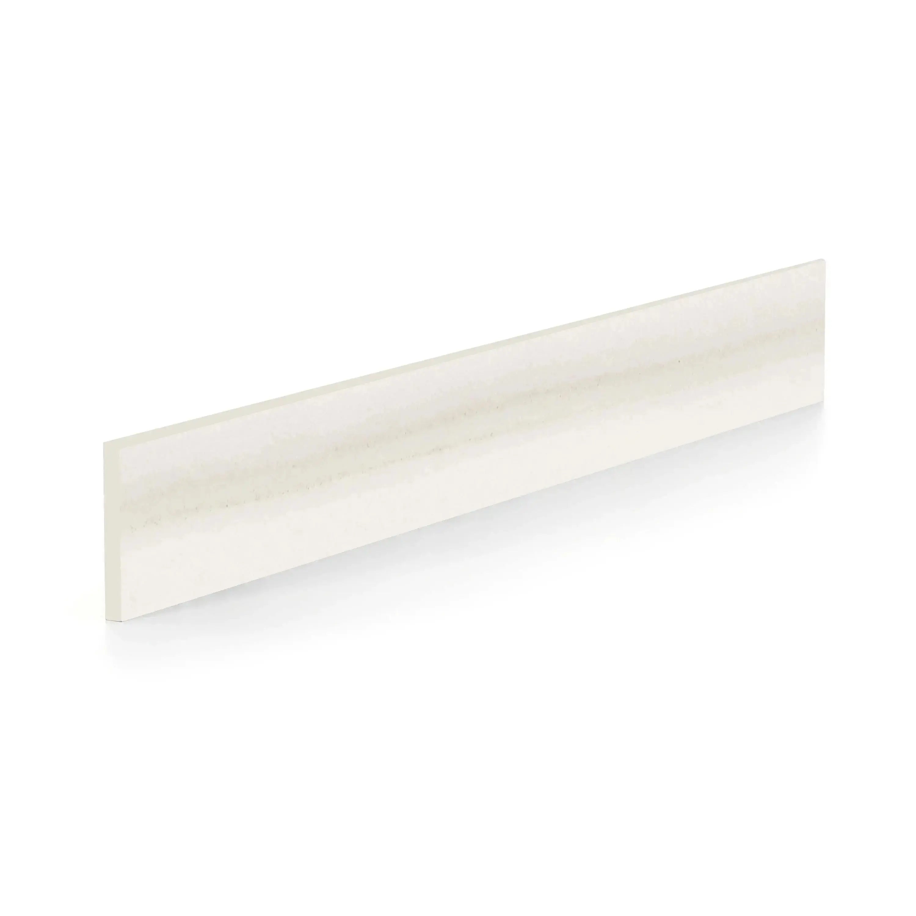 Dolostone Porcelain Tile Ivory Bullnose Matte