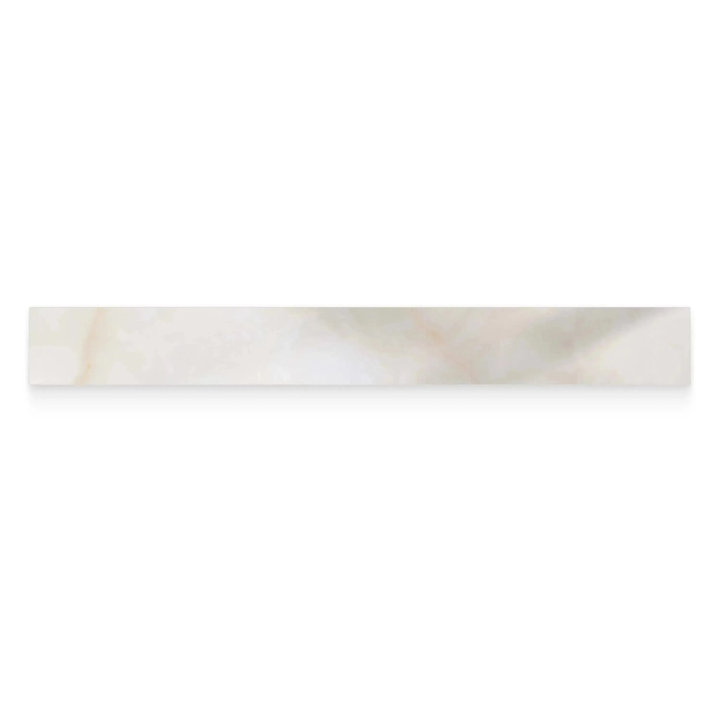 Opal Porcelain Tile Cream Bullnose Polished