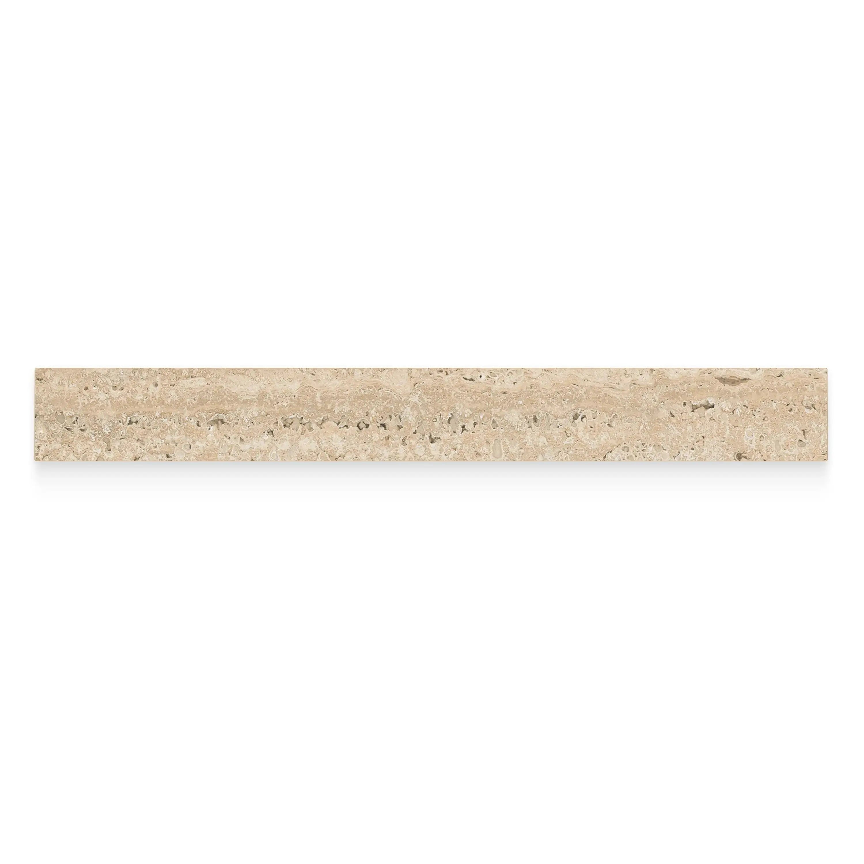Nebula Porcelain Tile Beige Bullnose