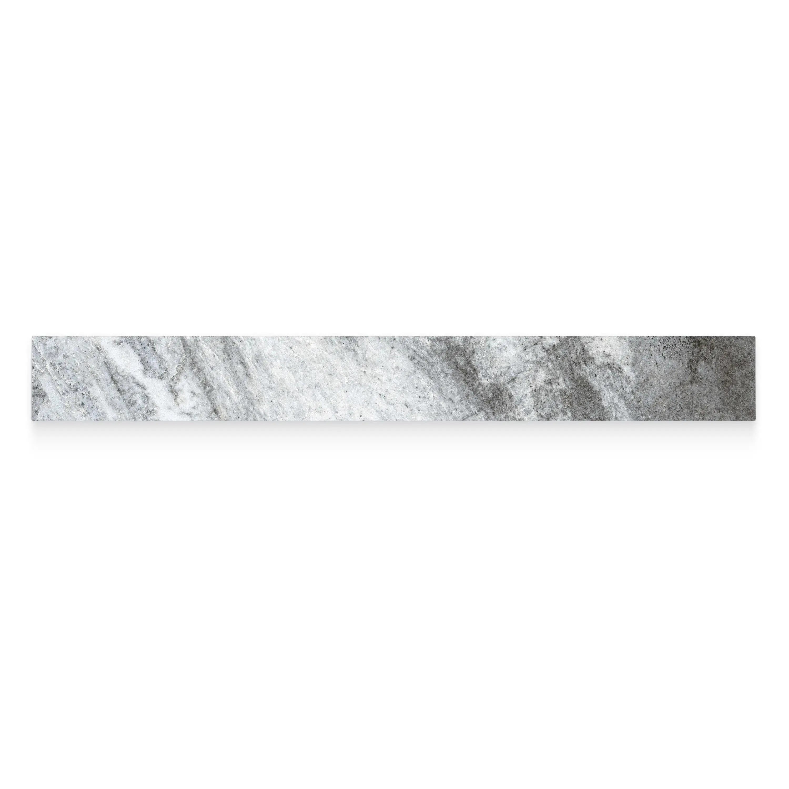 Nebula Porcelain Tile Gris Bullnose