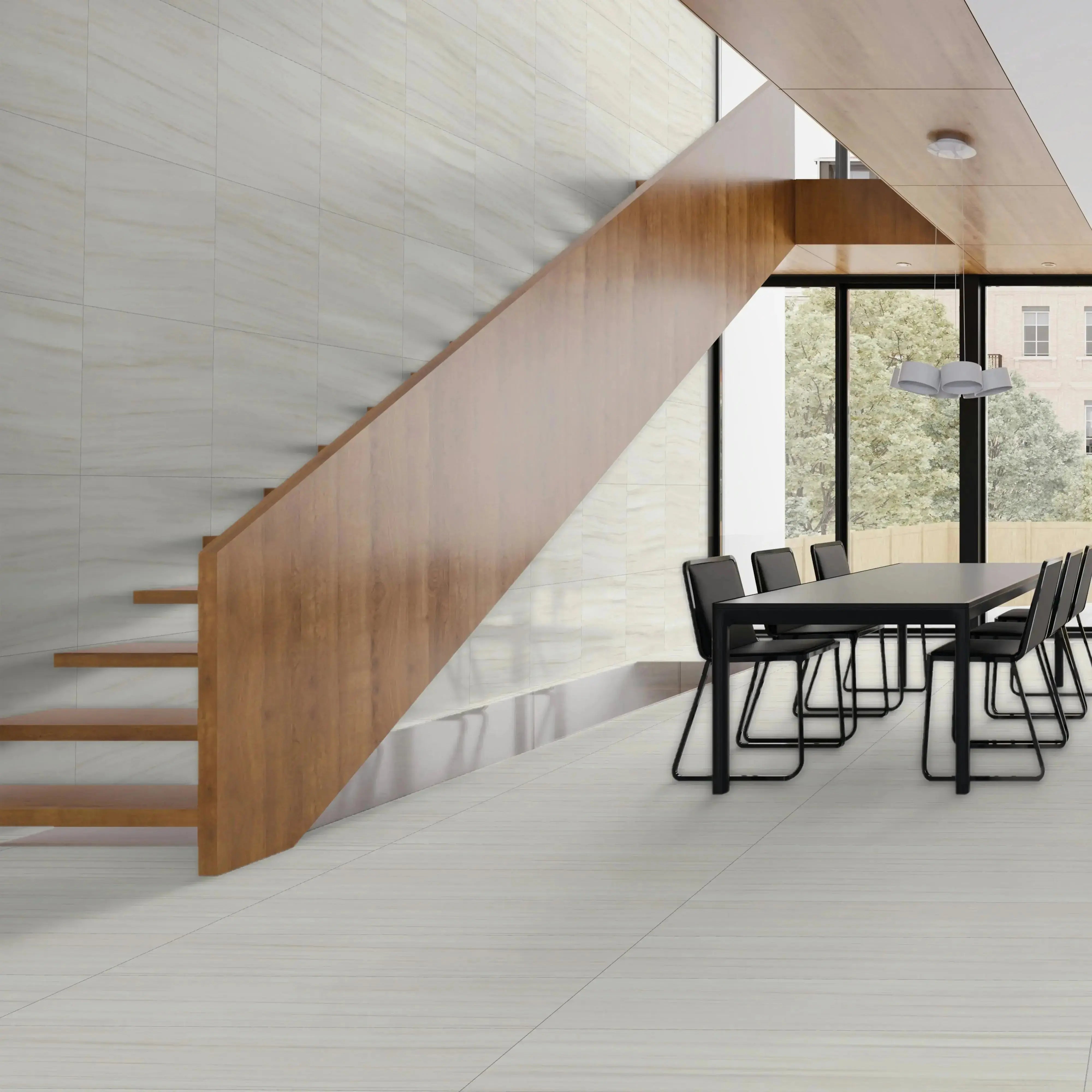 Dolostone Porcelain Tile Ivory 12x24 Matte