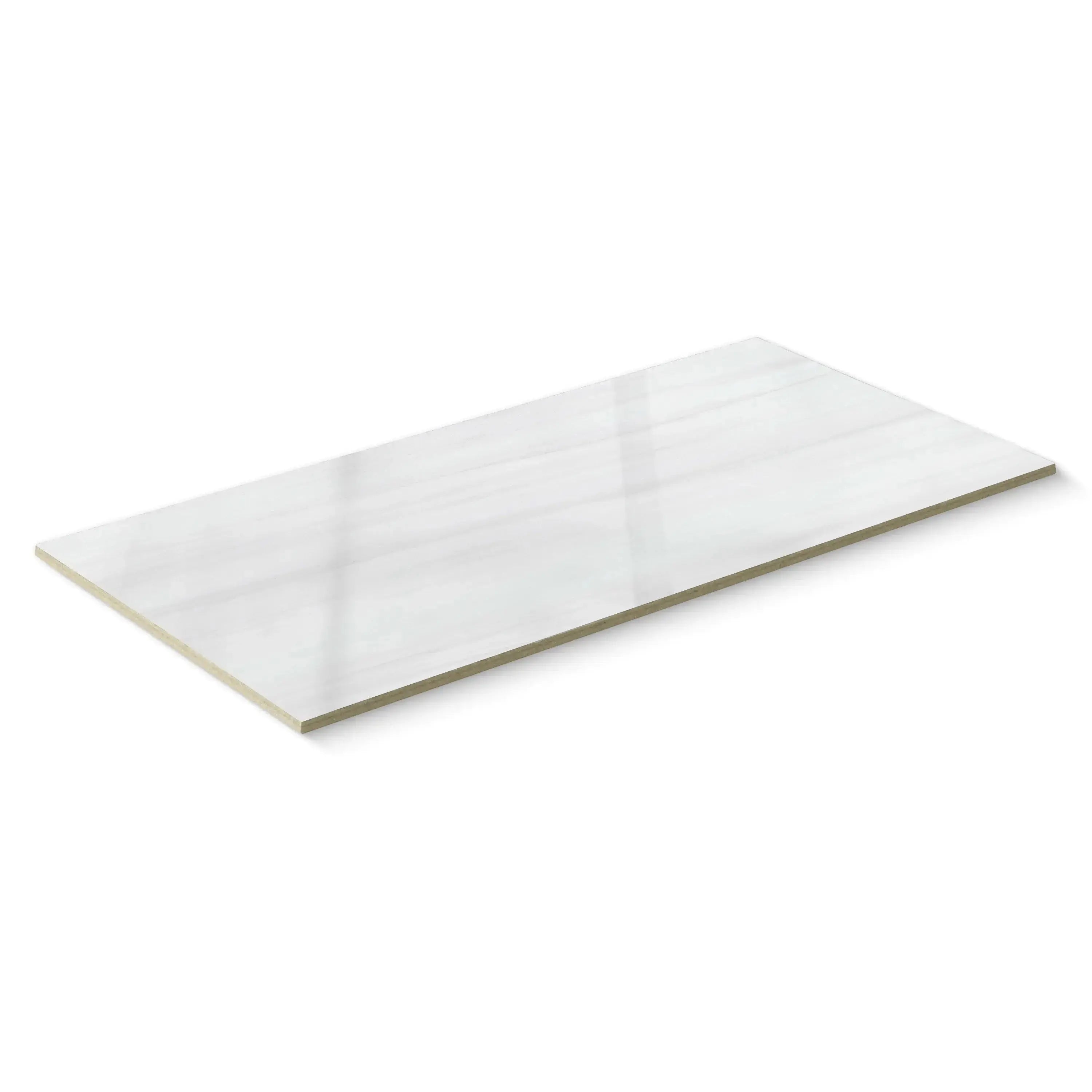 Dolostone Porcelain Tile White 24x48 Polished