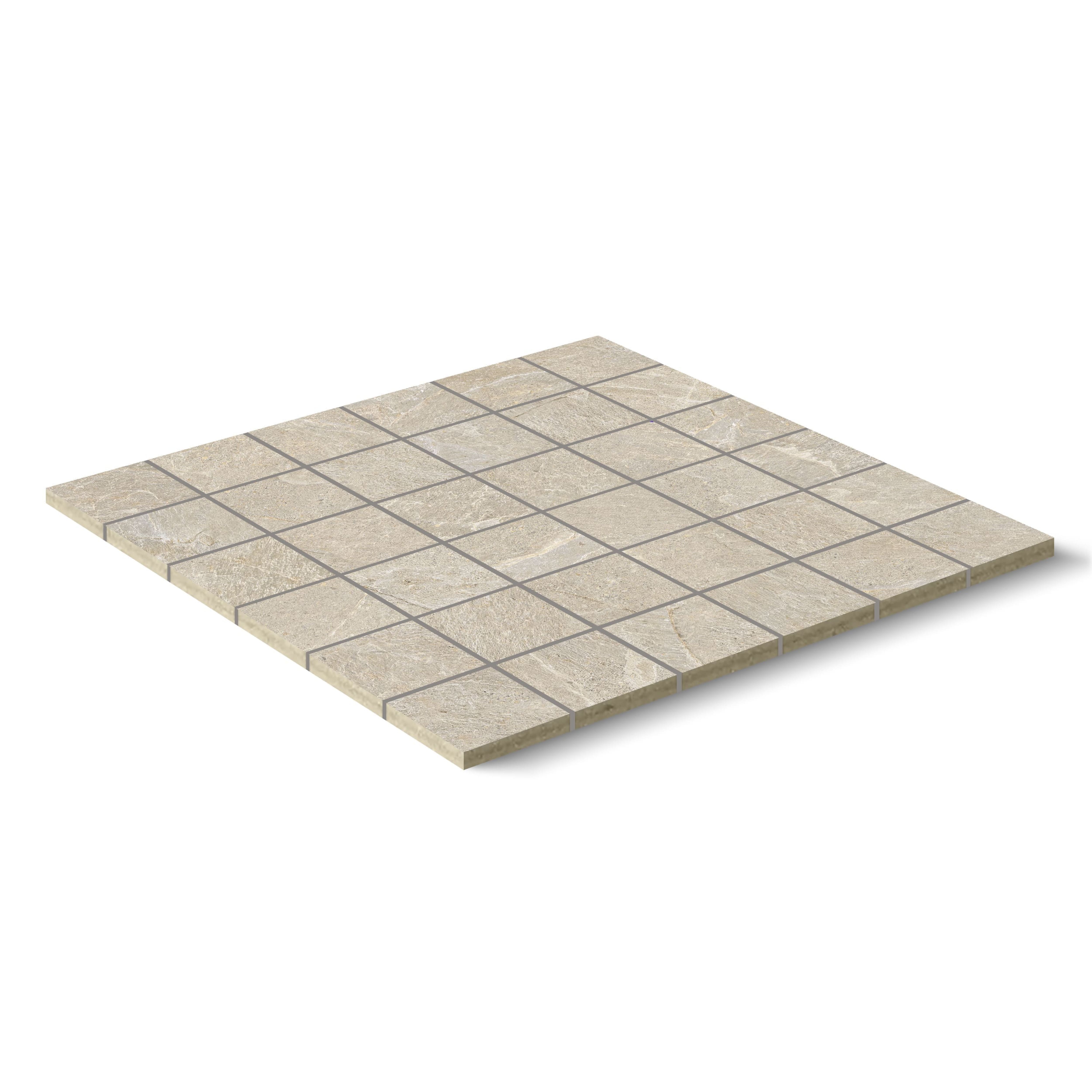 Ardesia Slate Cocoa Matte 2x2 Mosaic (12x12 Sheet)