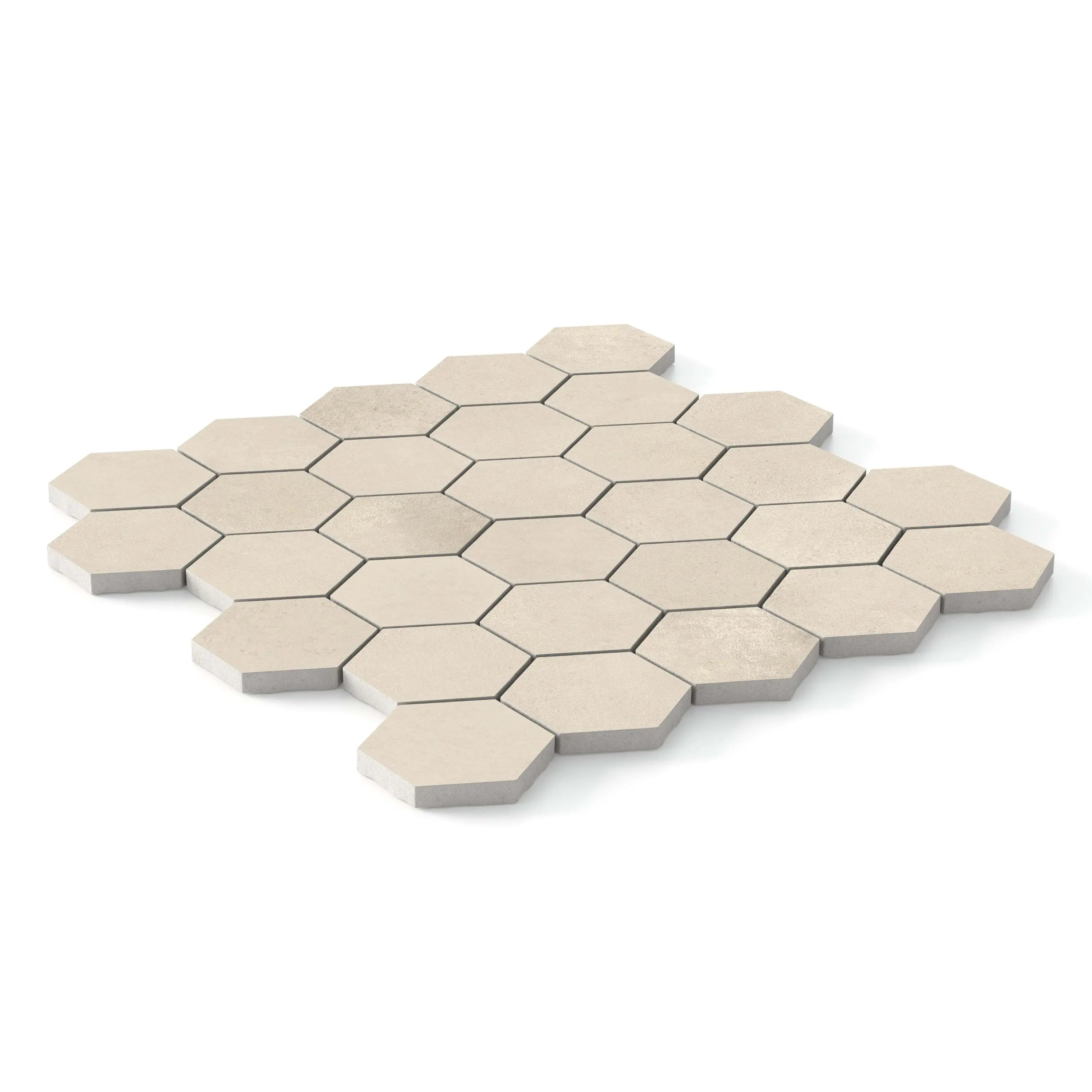Bond Porcelain Tile Arena Hexagon Mosaic