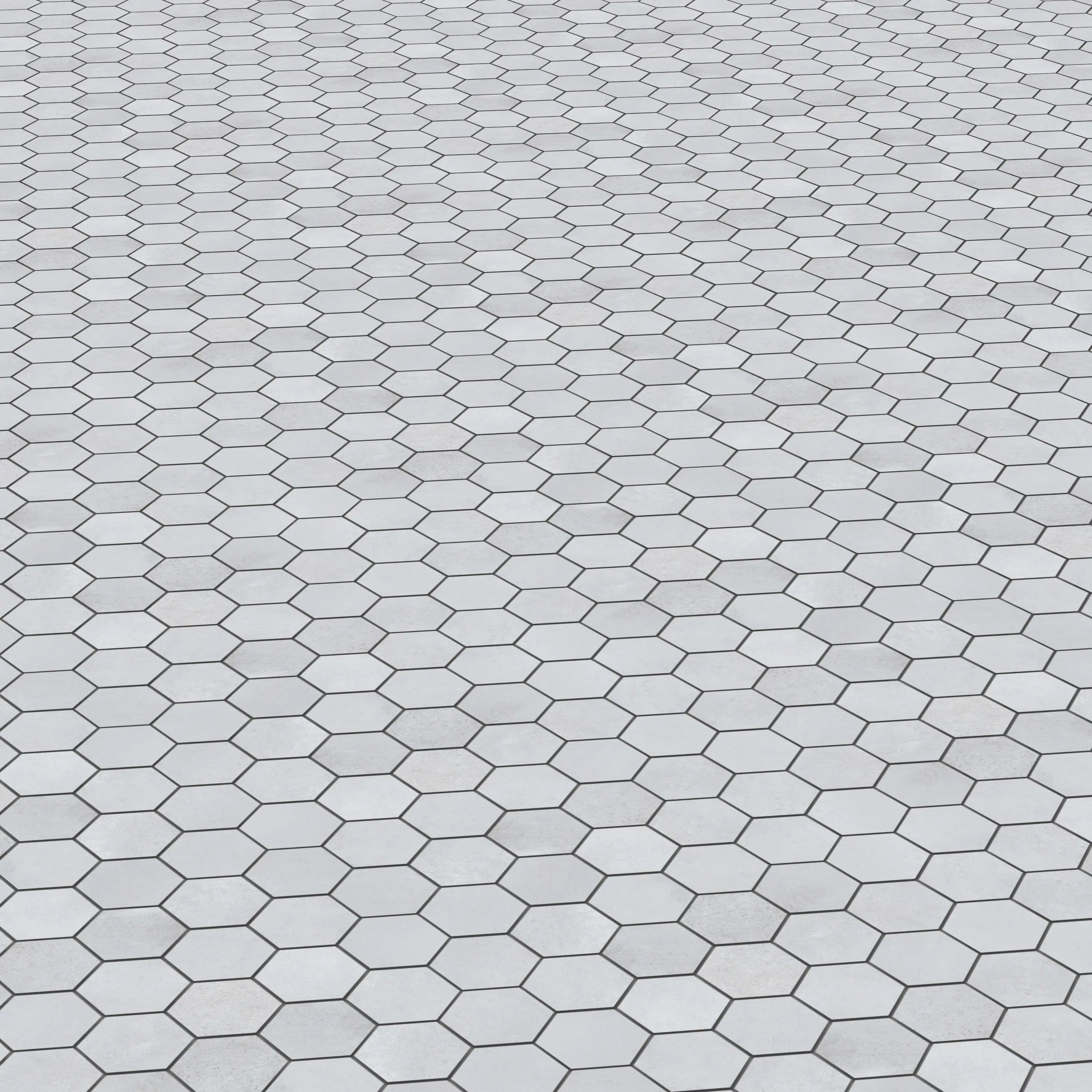 Bond Porcelain Tile Gris Hexagon Mosaic