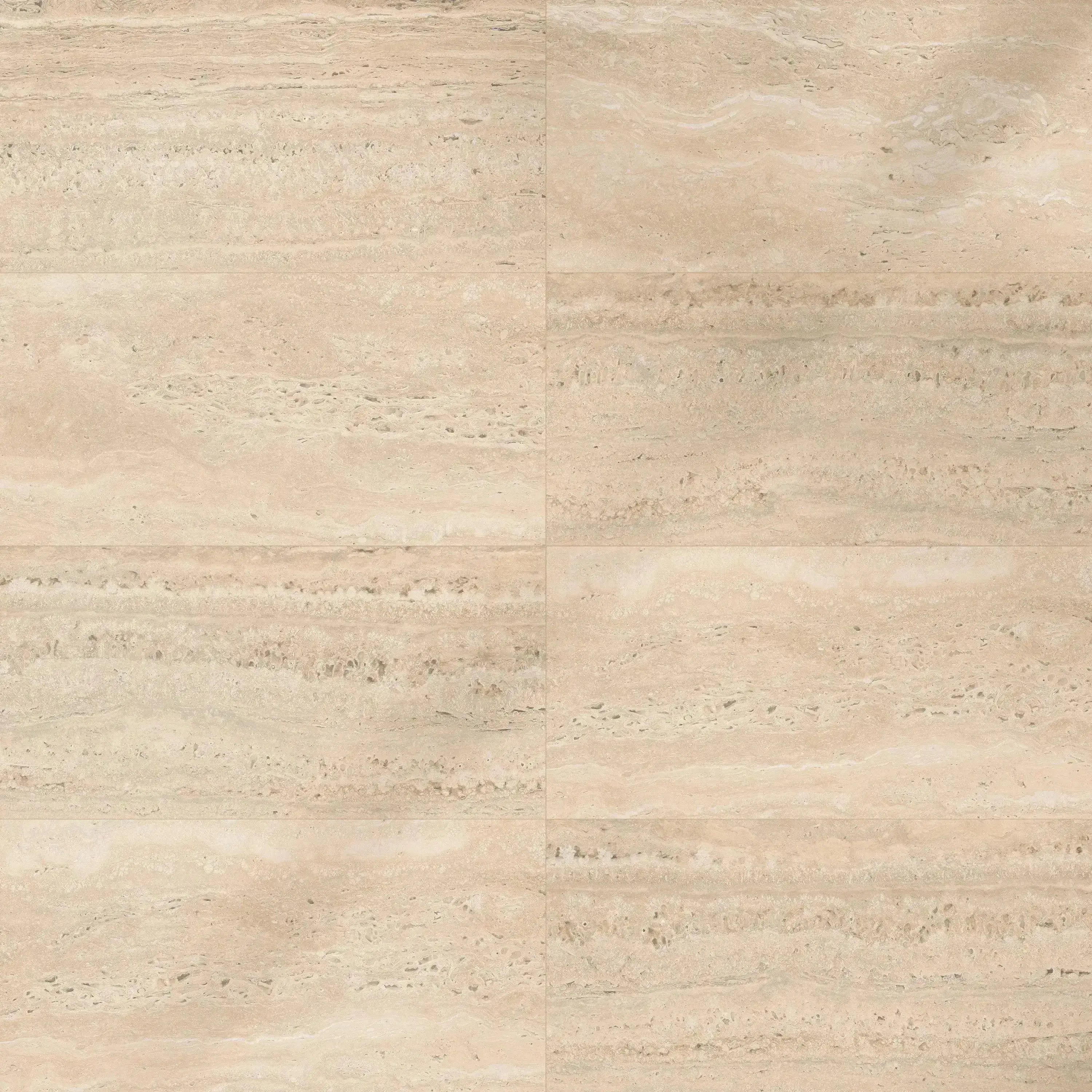 Travertino Porcelain Tile Beige 12x24 Polished