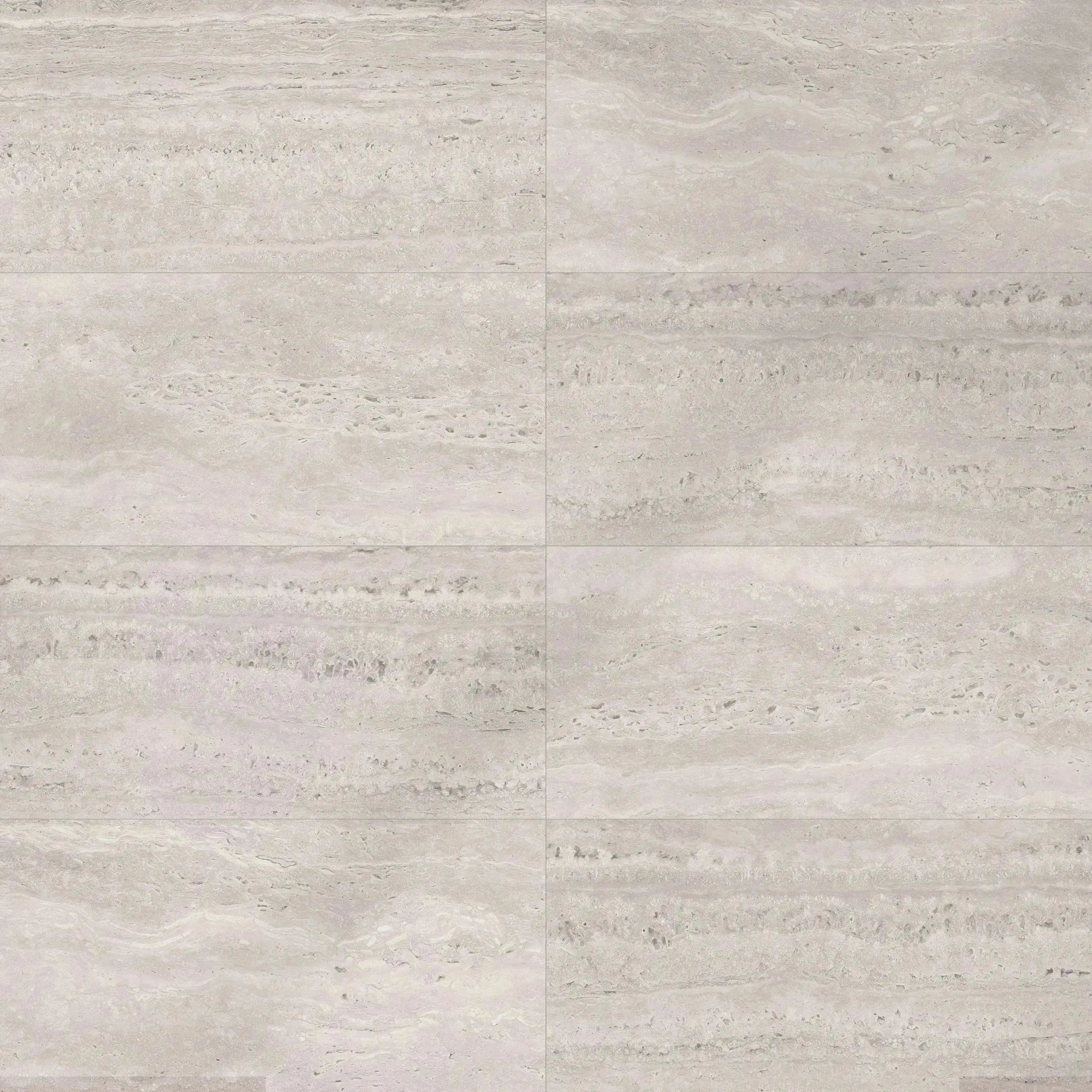 Travertino Porcelain Tile Gray 12x24 Polished