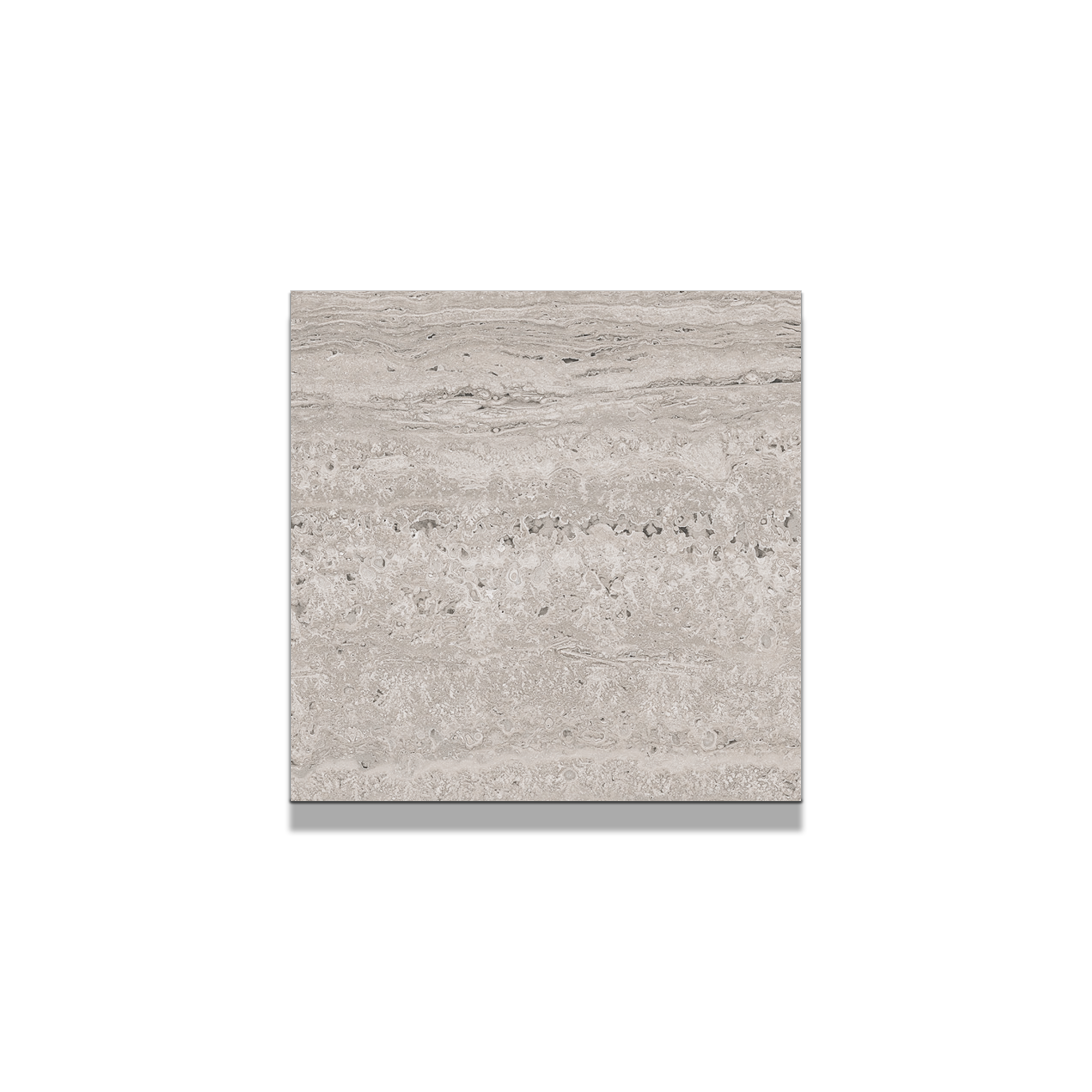 Travertino Porcelain Tile 4"x4" Sample