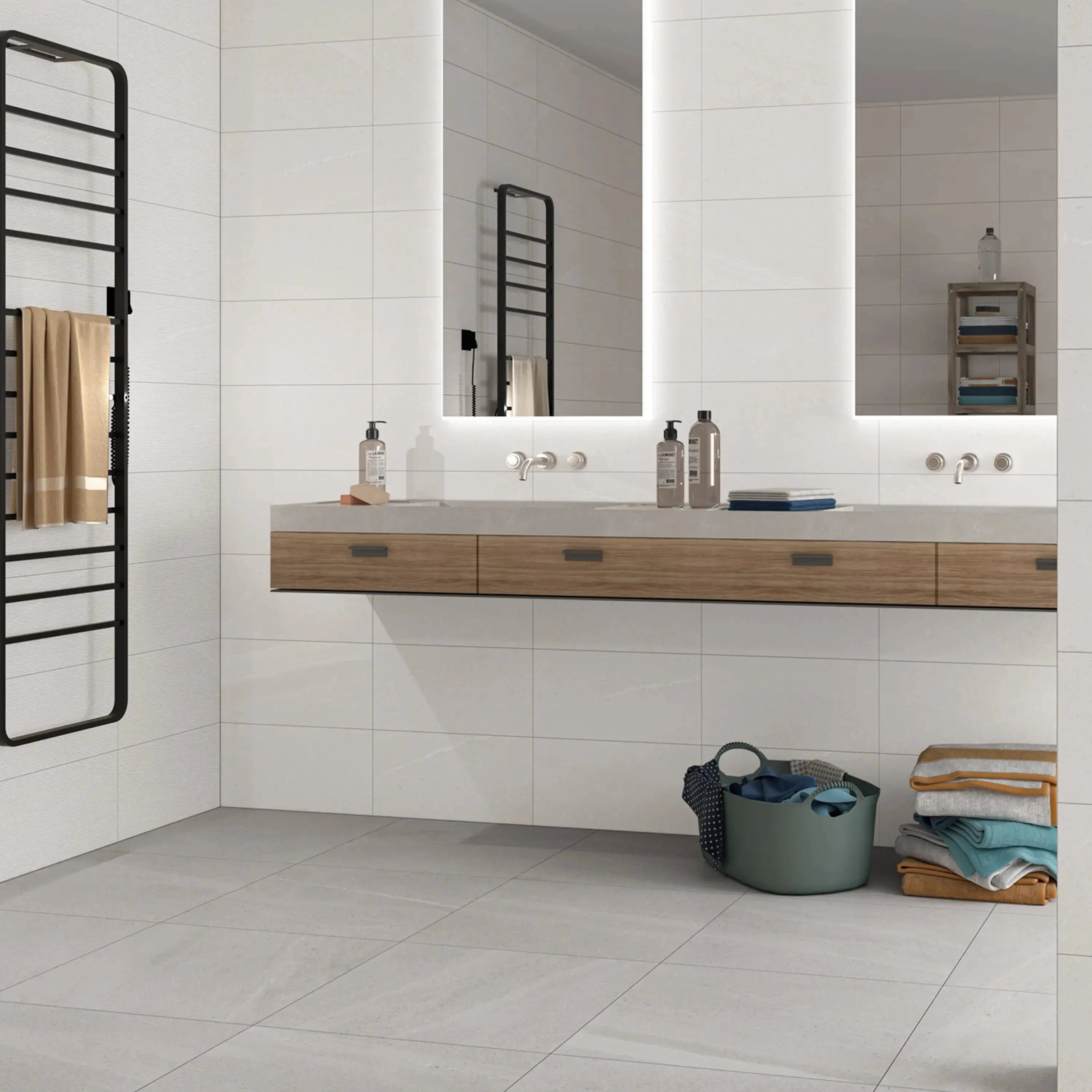 Burlington Porcelain Tile Blanco 24x48