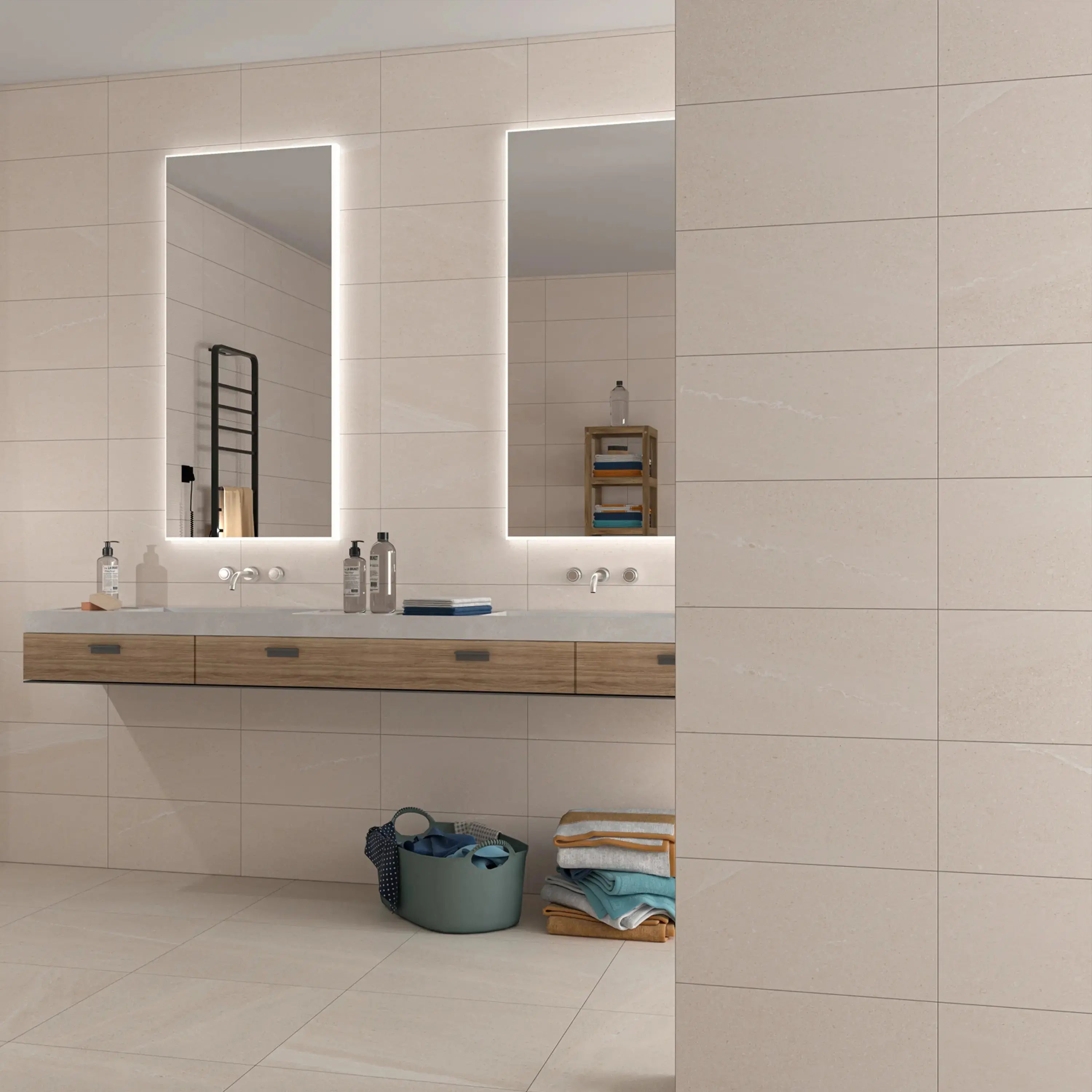 Burlington Porcelain Tile Marfil 12x24