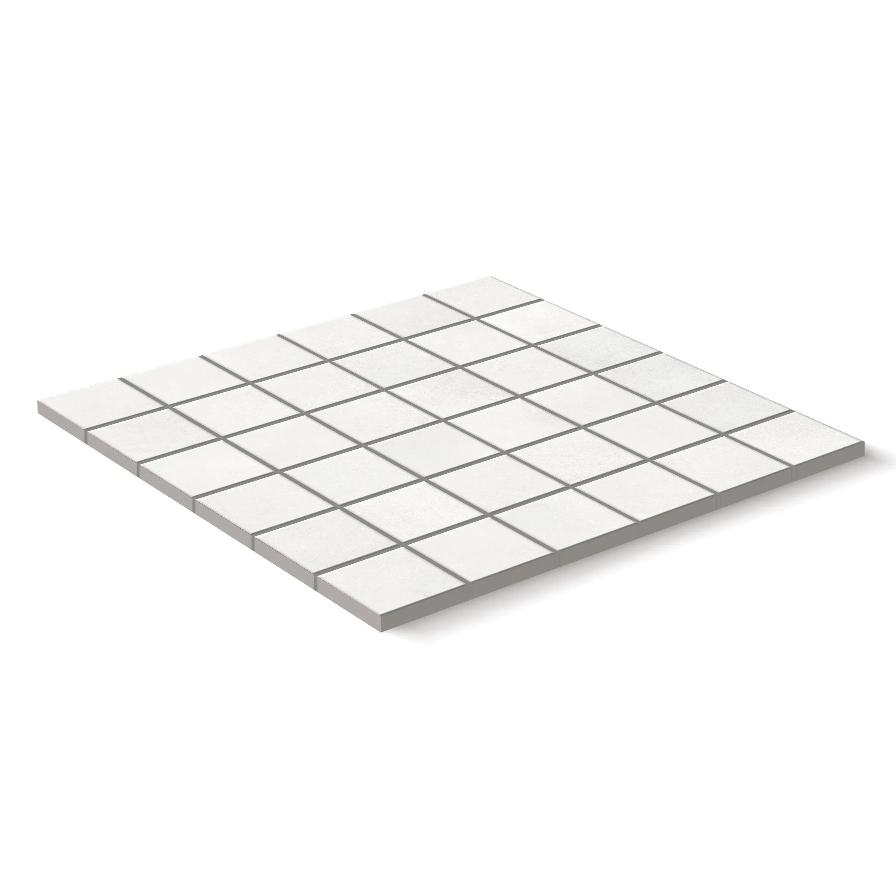 Bond Porcelain Tile Blanco Square Mosaic 2x2 Sheet