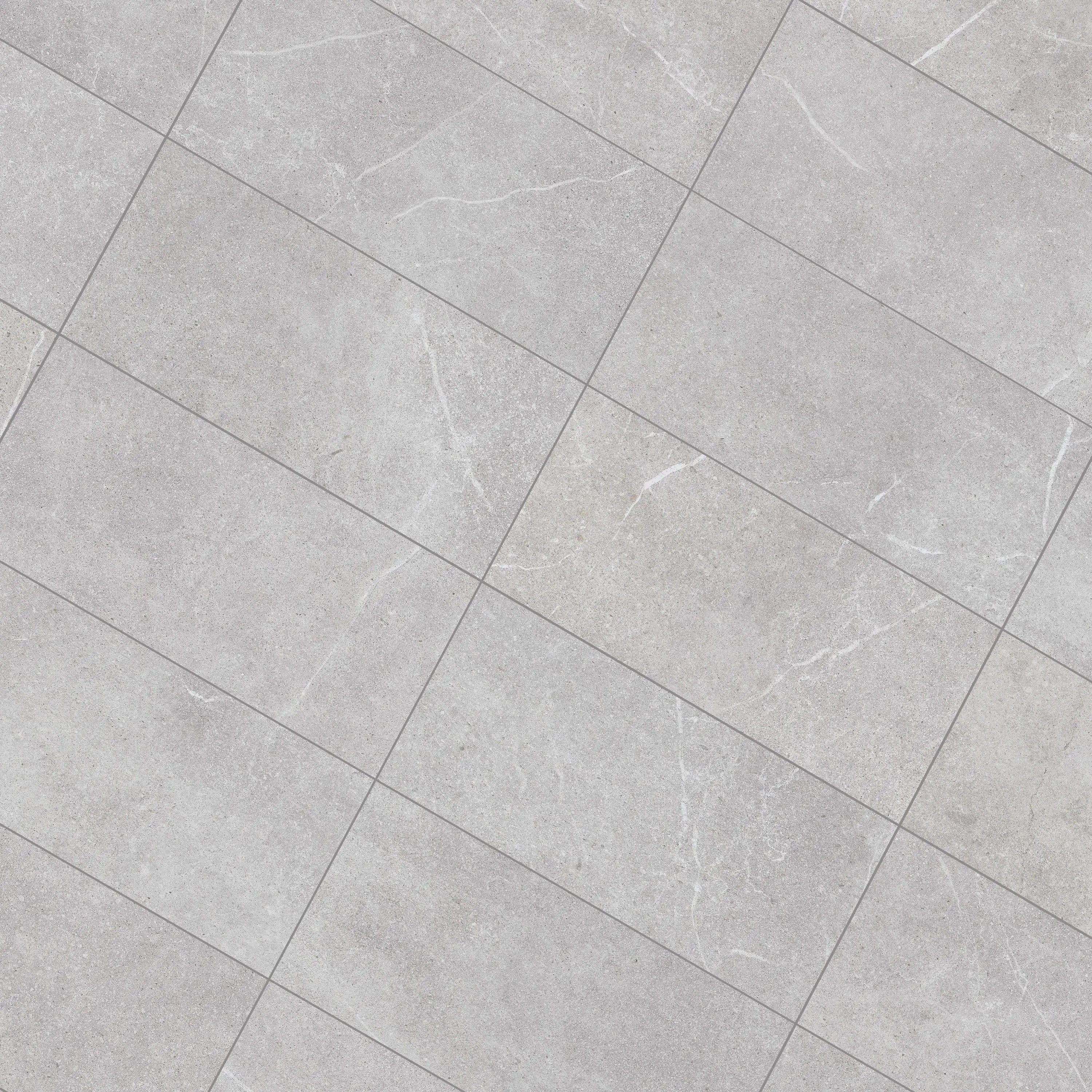Astrastone Porcelain Tile Silver 12x24