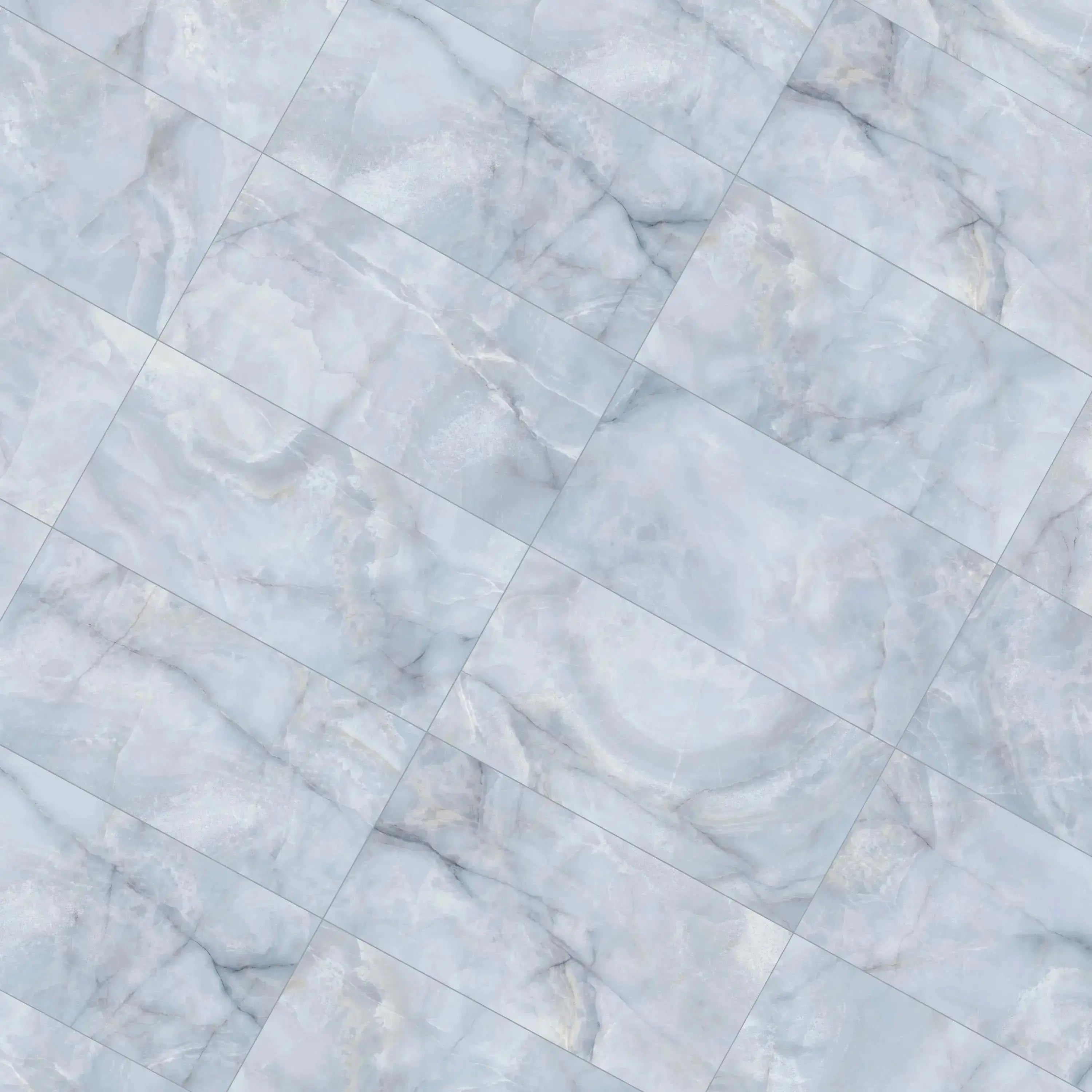 Opal Porcelain Tile Blue 24x48 Matte