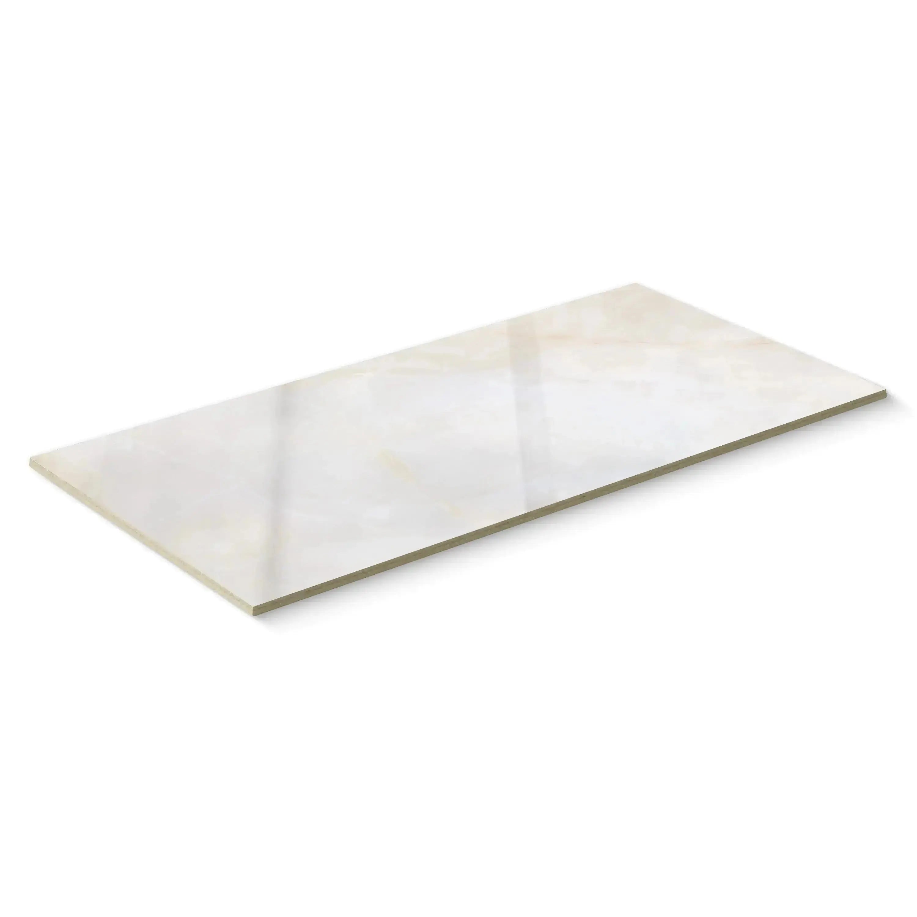 Opal Porcelain Tile Cream 12x24 Polished