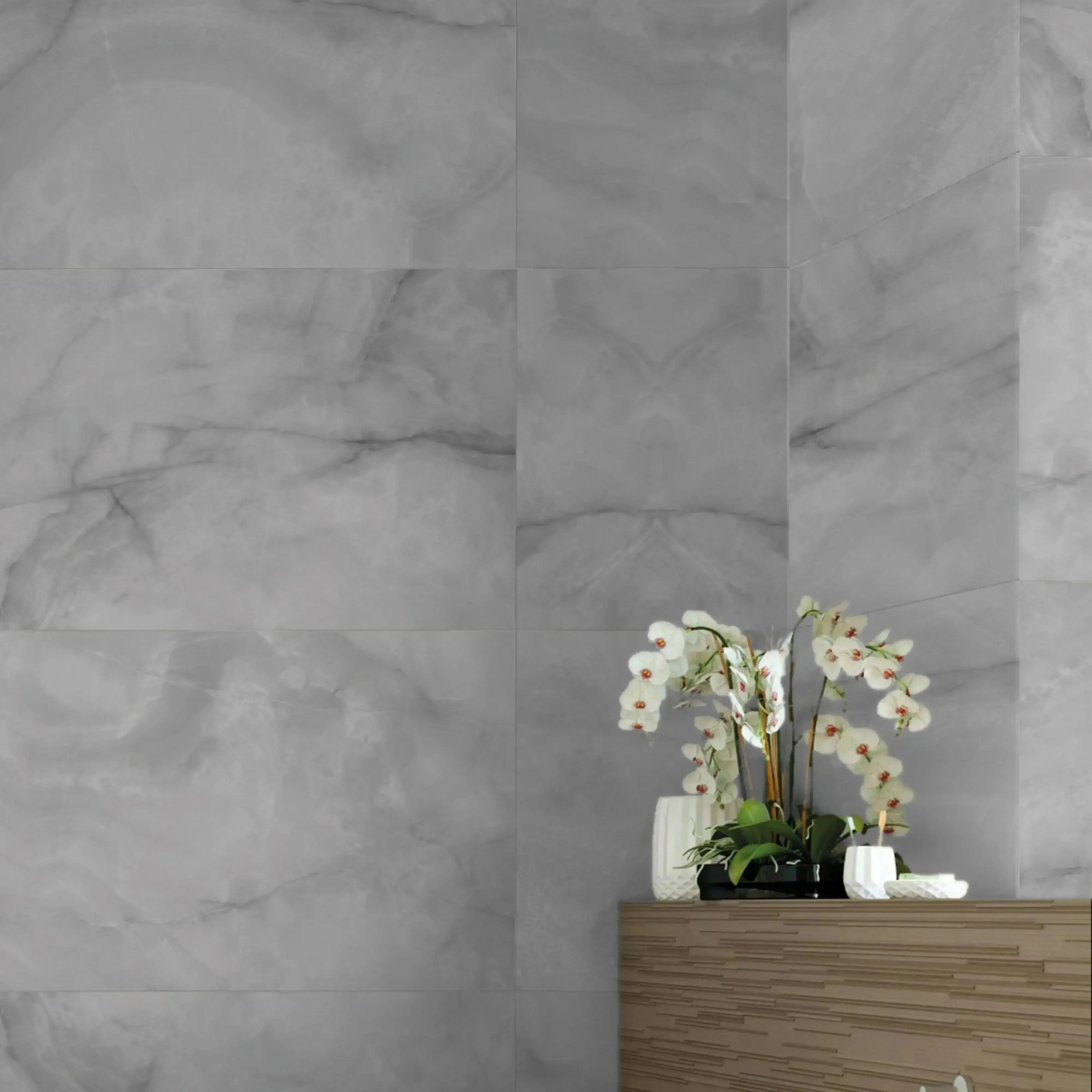 Opal Porcelain Tile Pearl 12x24 Polished