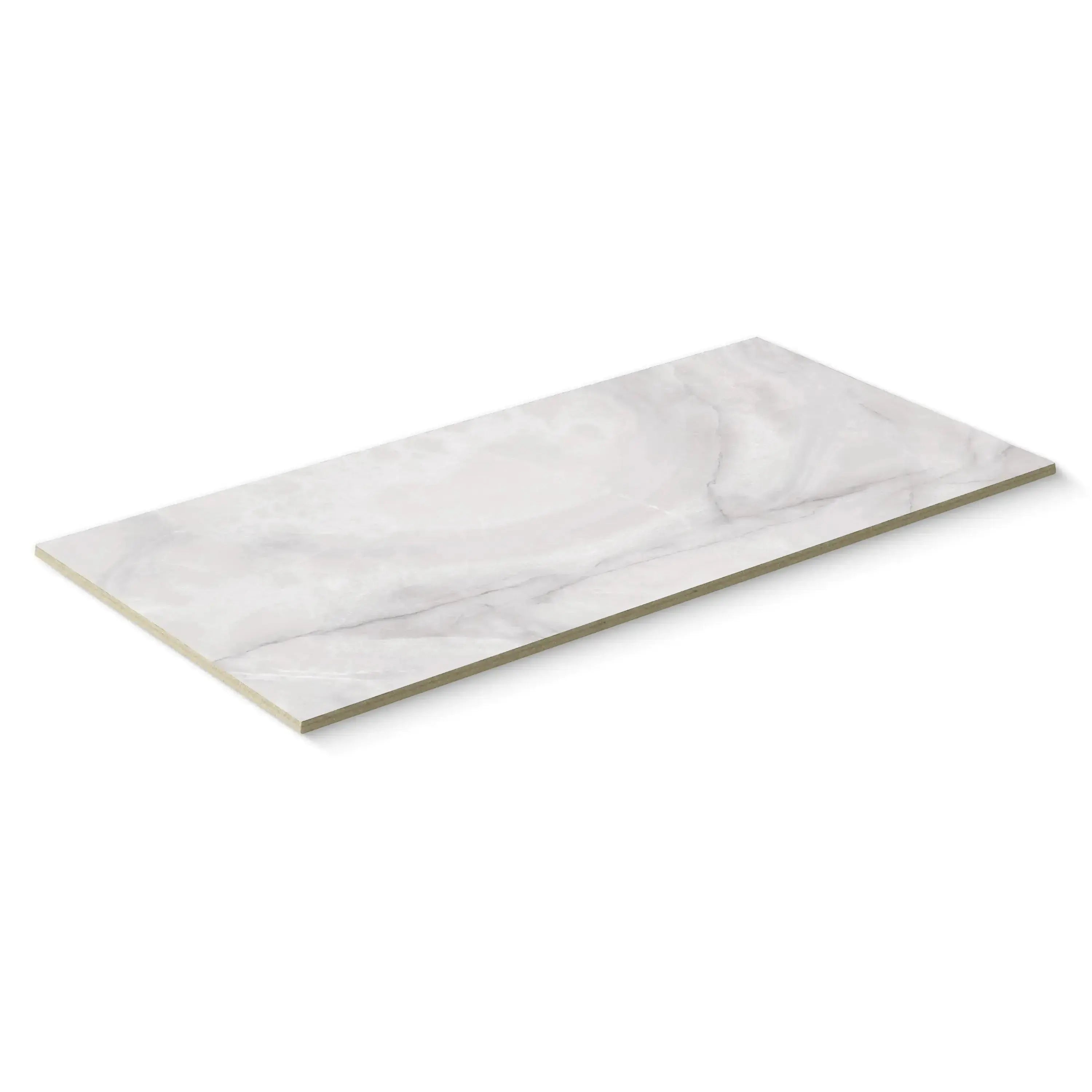 Opal Porcelain Tile White 12x24 Matte