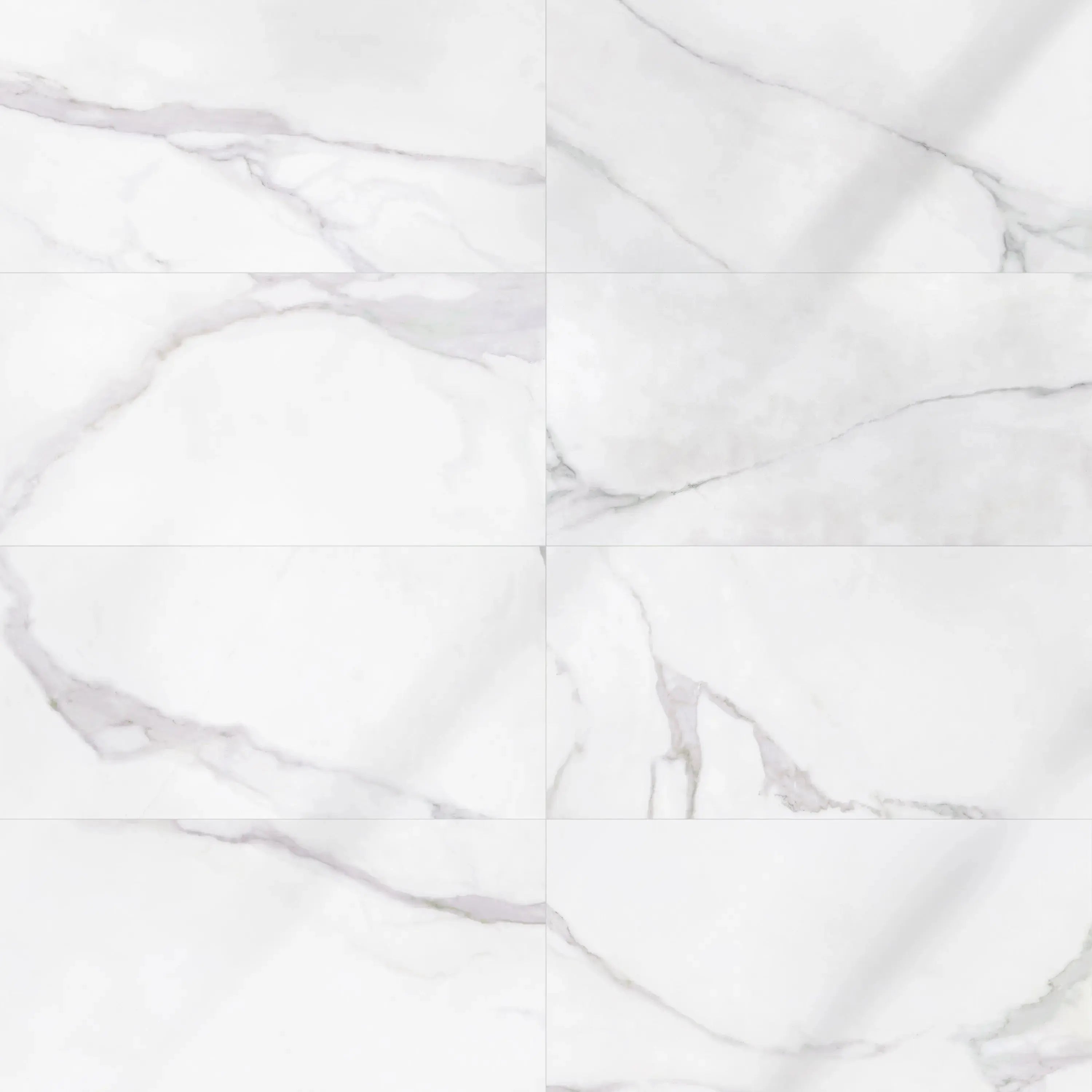 Liguria Porcelain Tile Silver Glossy 12x24