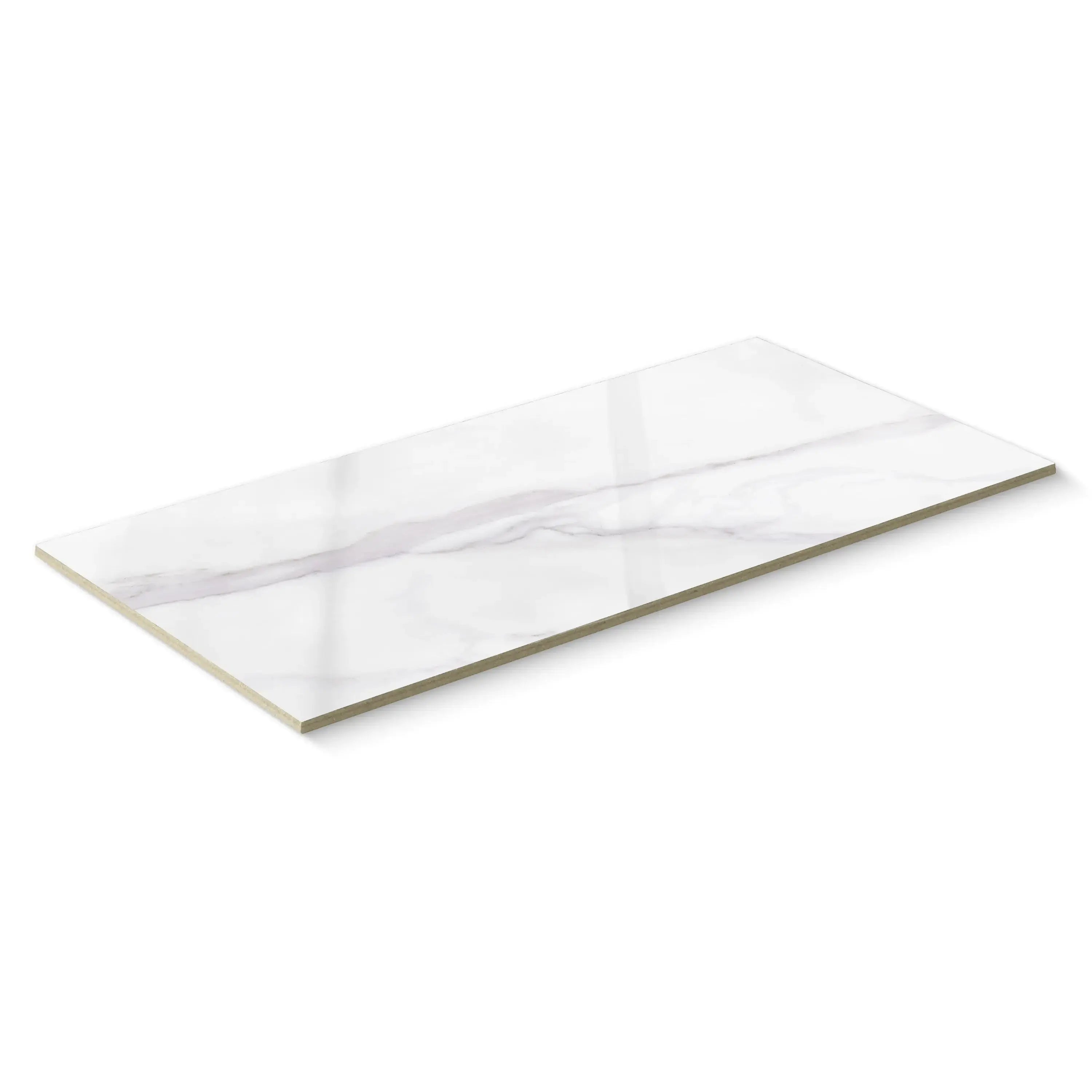 Liguria Porcelain Tile Silver Glossy 12x24