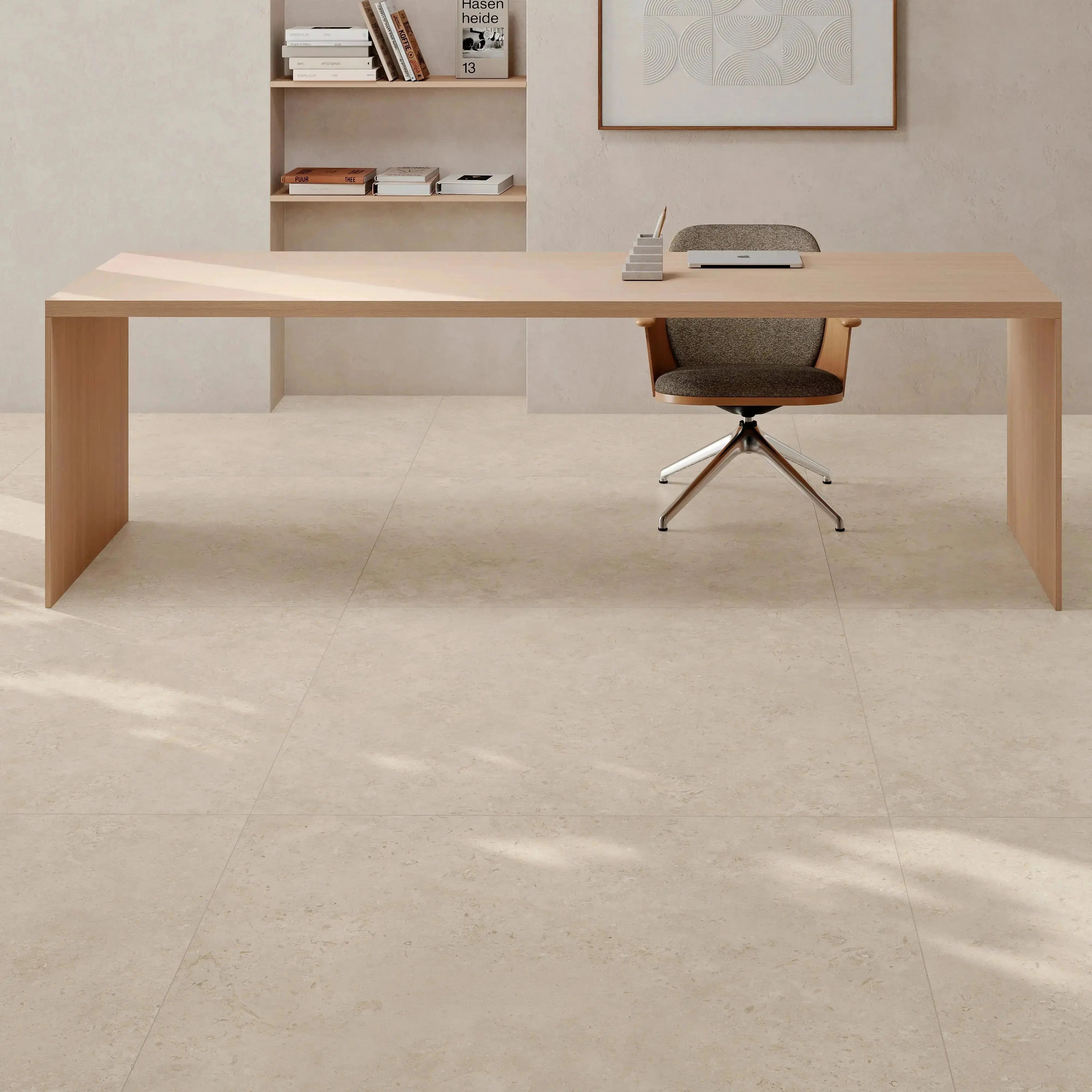 Jerusalem Stone Porcelain Tile Natural 12x24