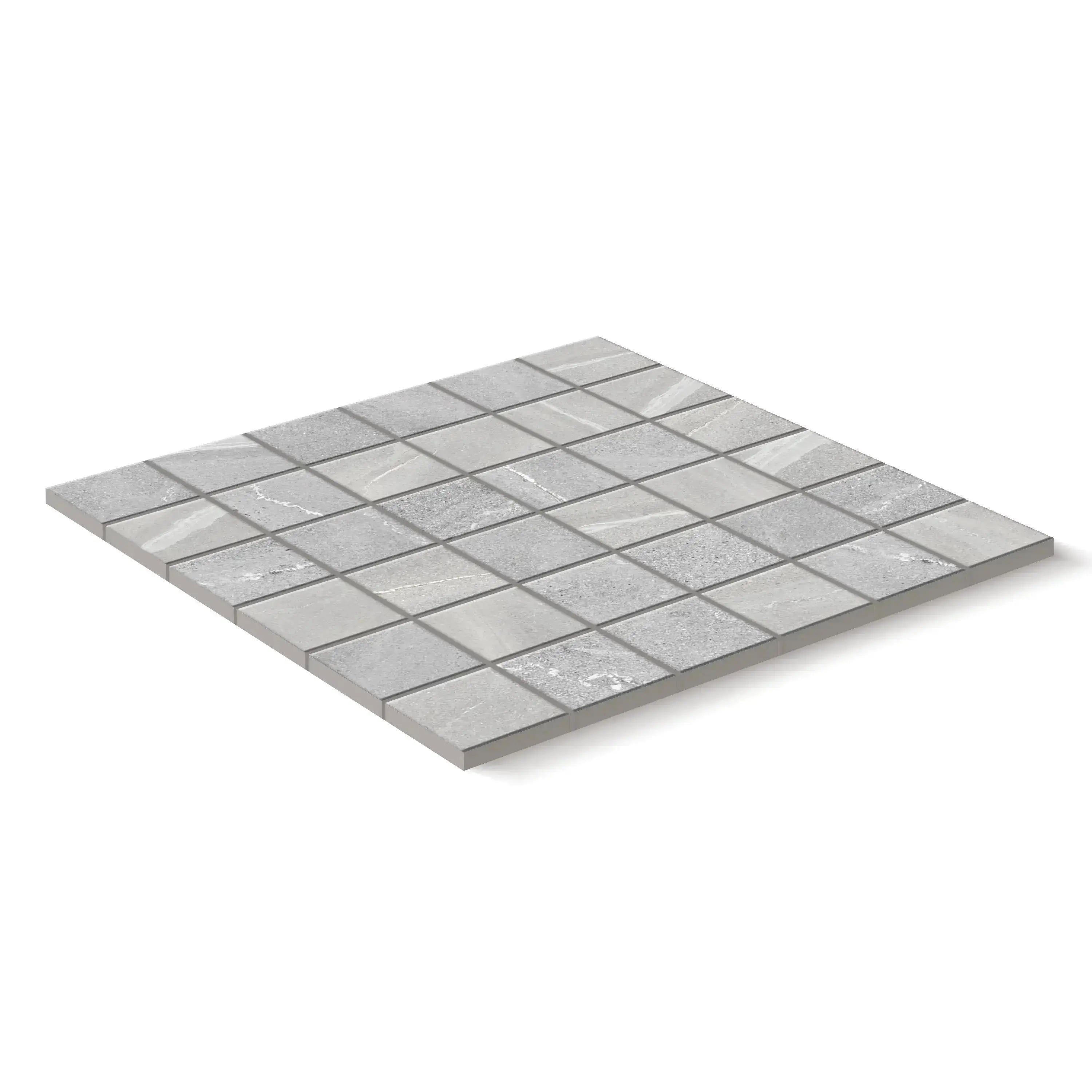 Burlington Porcelain Tile Perla Square Mosaic 2x2 Sheet