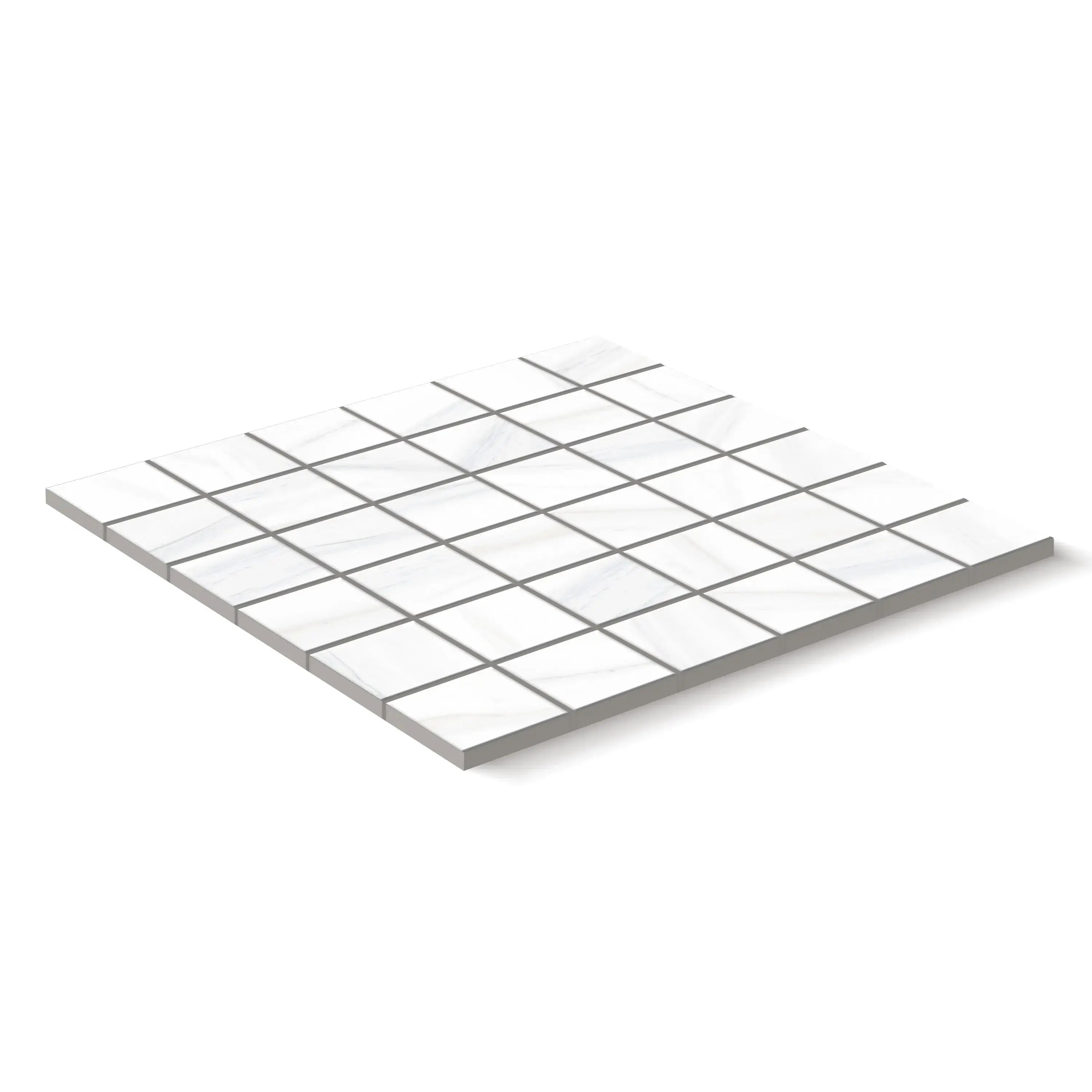 Marbella Porcelain Tile Matte Square Mosaic 2x2 Sheet
