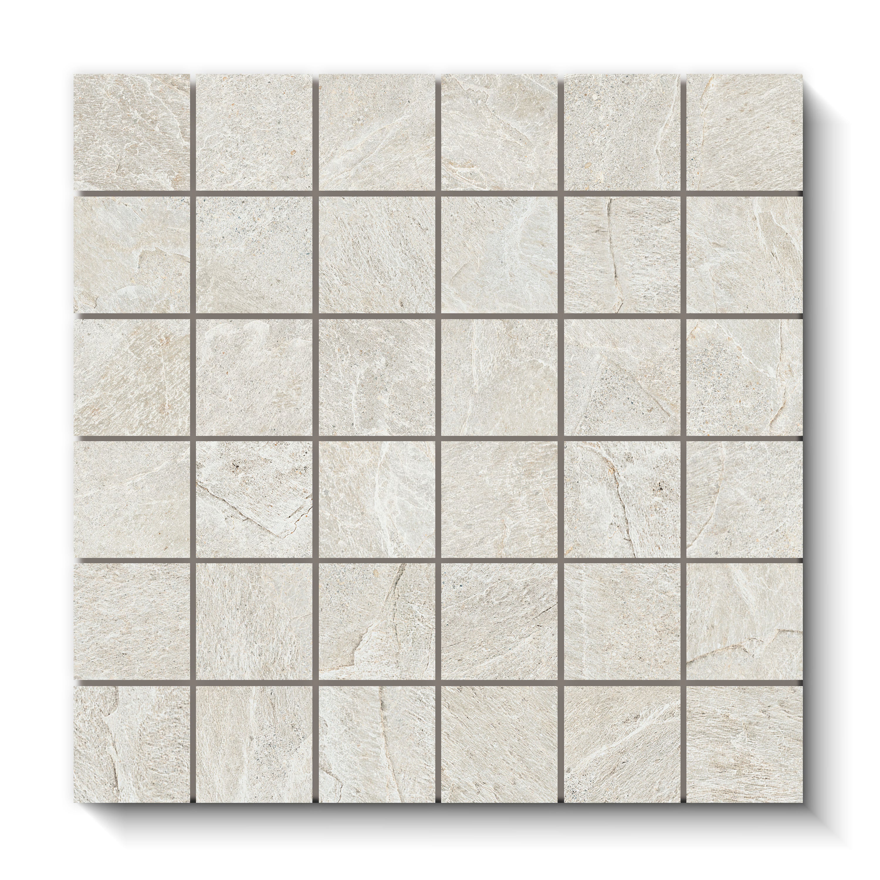 Ardesia Slate Dove Matte 2x2 Mosaic (12x12 Sheet)