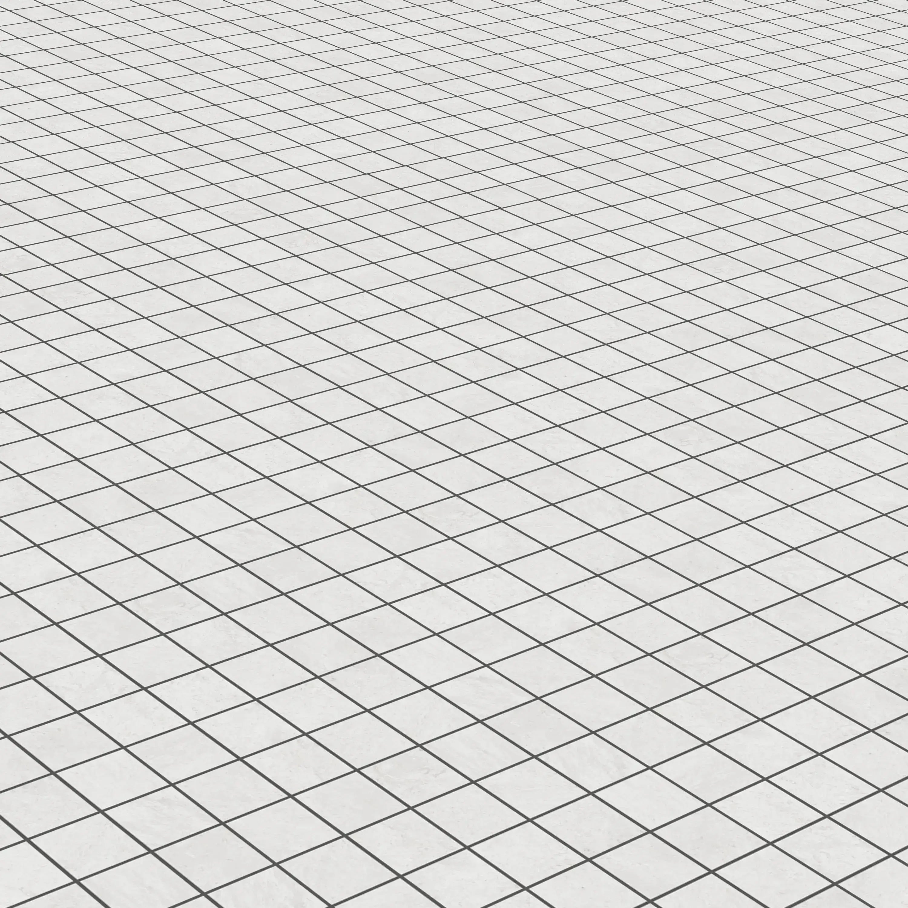 Jerusalem Stone Porcelain Tile White Square Mosaic 2x2 Sheet