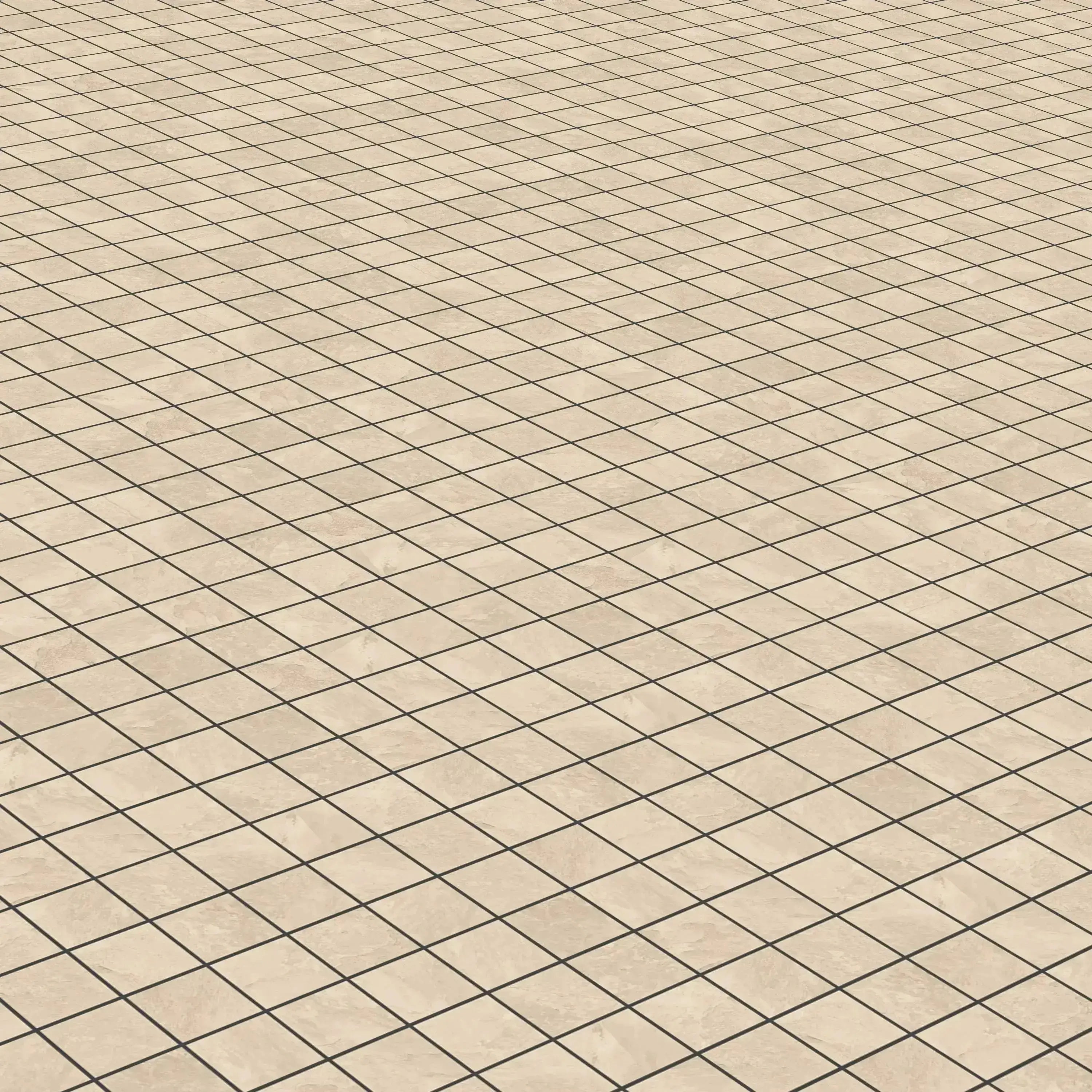 Arizona Porcelain Tile Sand Square Mosaic 12x12 Sheet