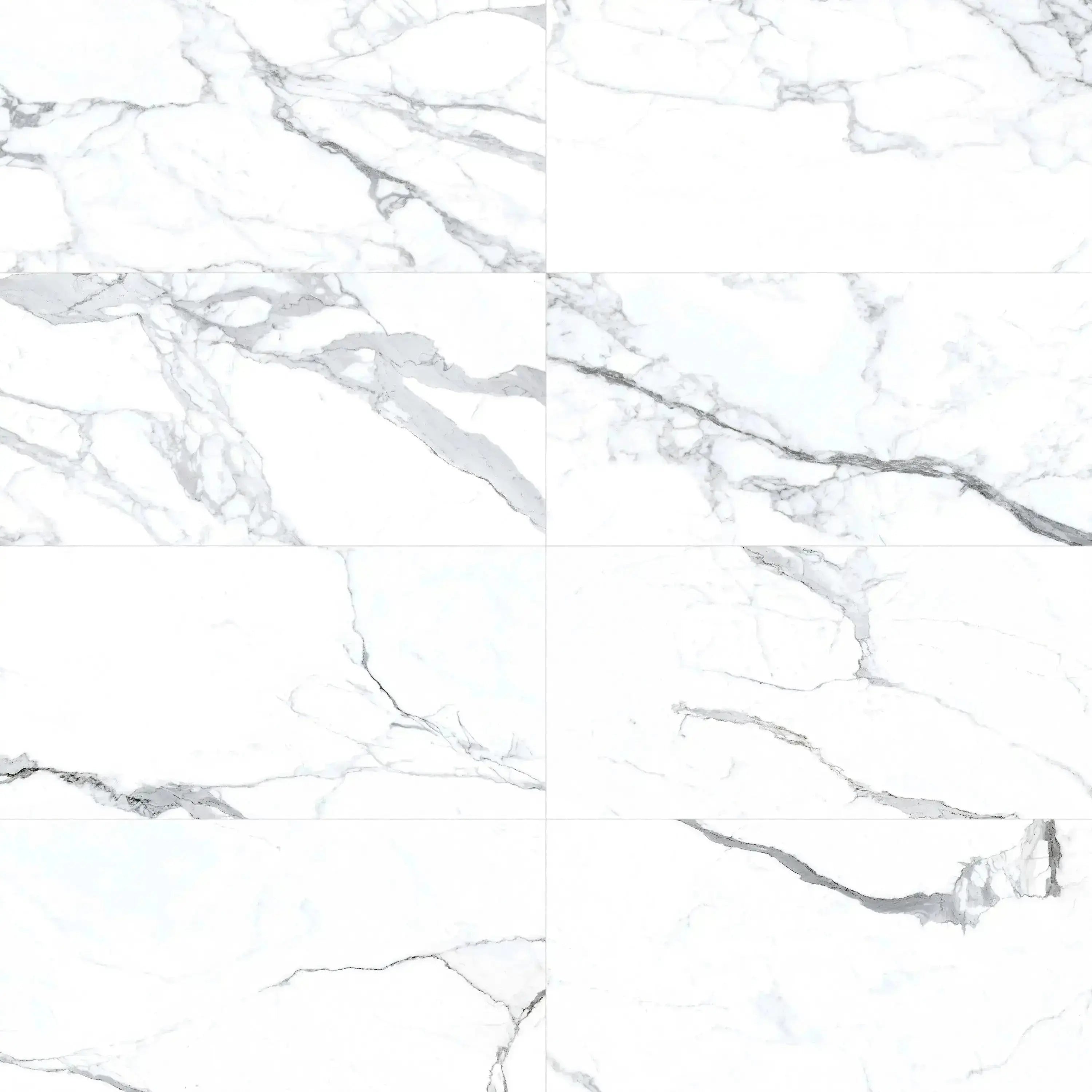 Statuario Porcelain Tile 12x24 Matte
