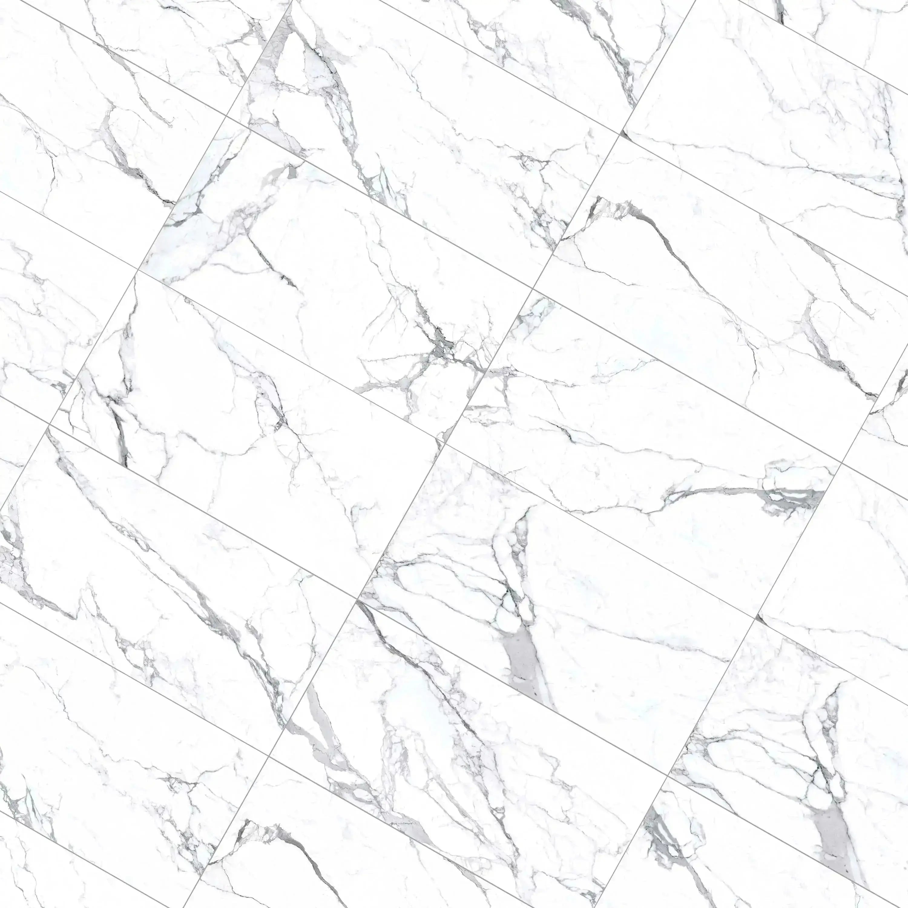 Statuario Porcelain Tile 24x48 Matte