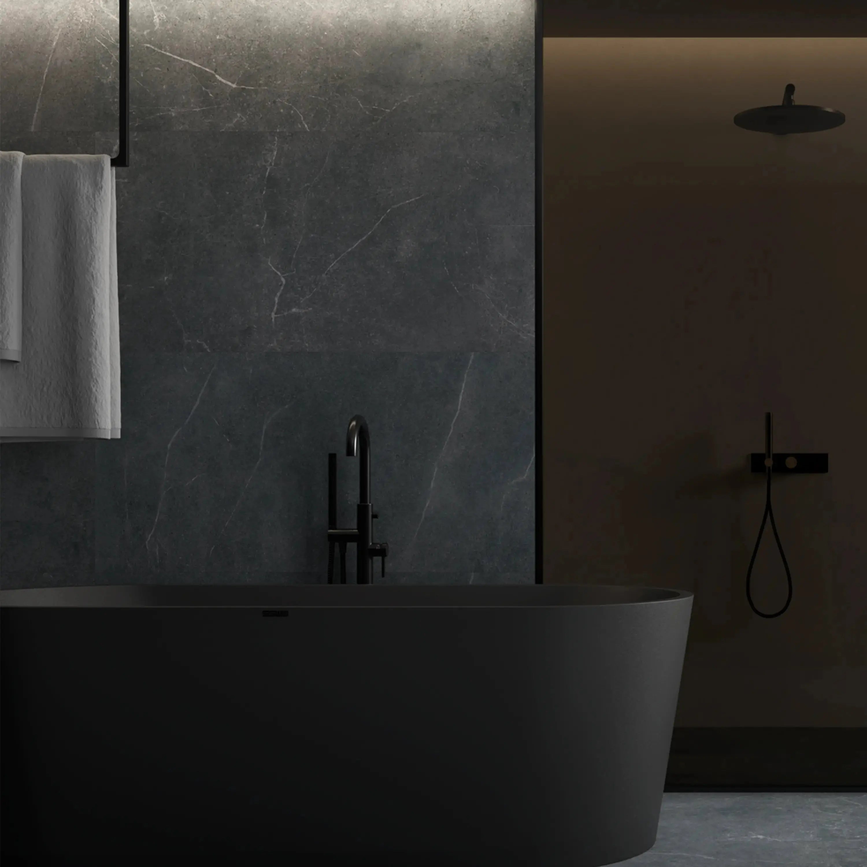 Astrastone Porcelain Tile Graphite 24x48