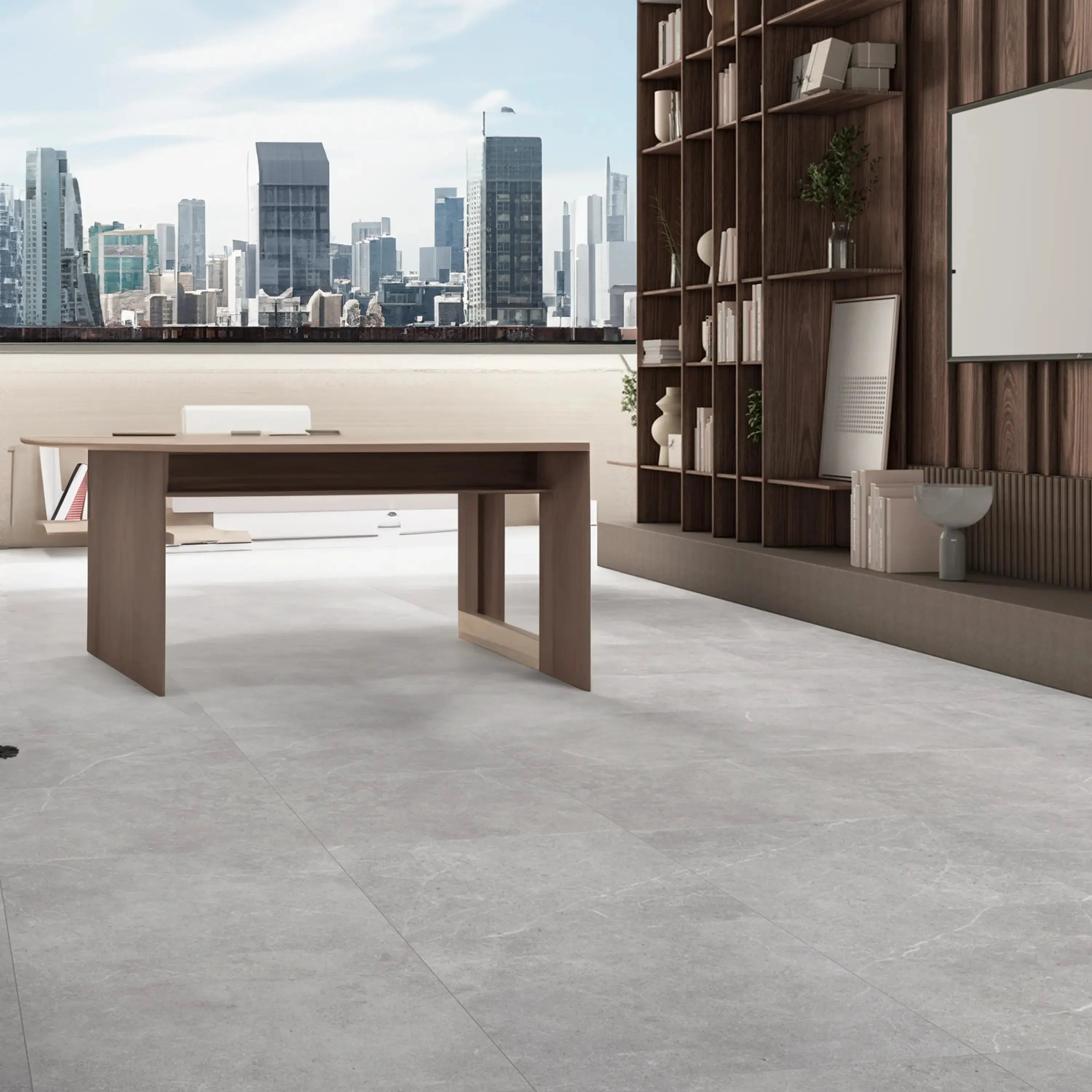 Astrastone Porcelain Tile Silver 24x24