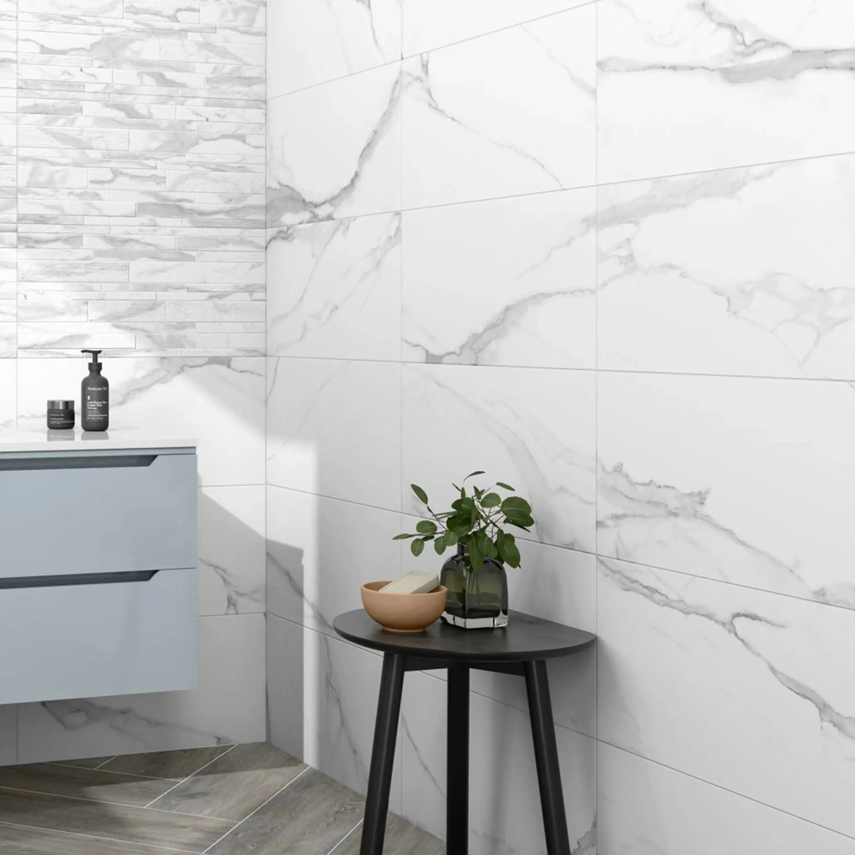 Liguria Porcelain Tile Silver Matte 12x24