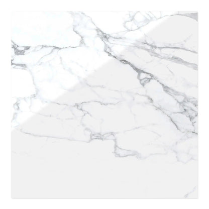 Statuario Porcelain Tile (dev) 24x24 Polished