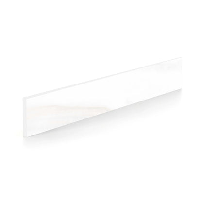 Marbella Porcelain Tile White Matte Bullnose