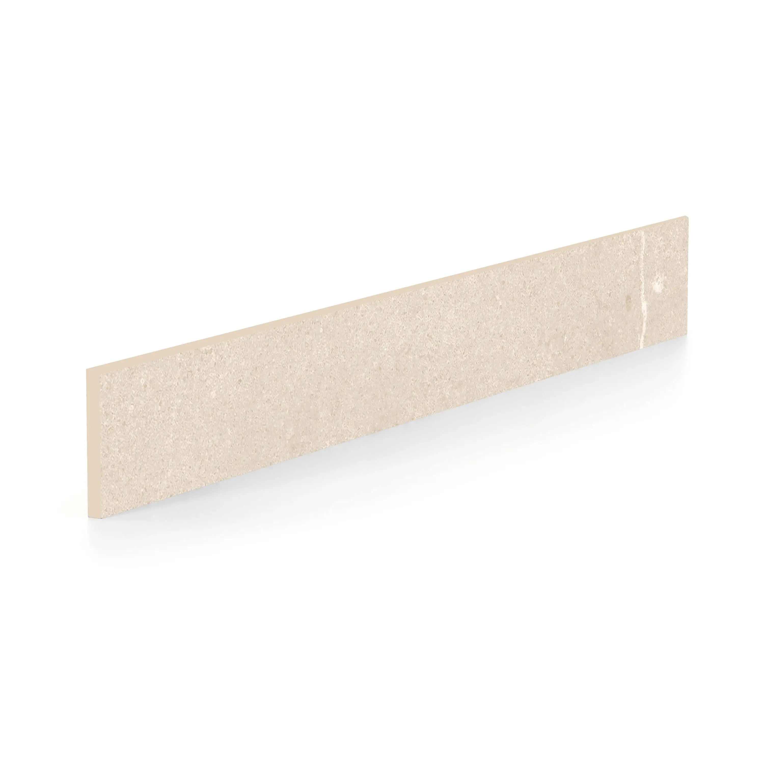 Astrastone Porcelain Tile Ivory Matte Bullnose
