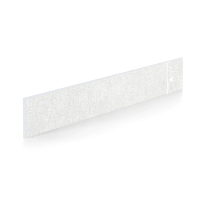 Astrastone Porcelain Tile White Matte Bullnose