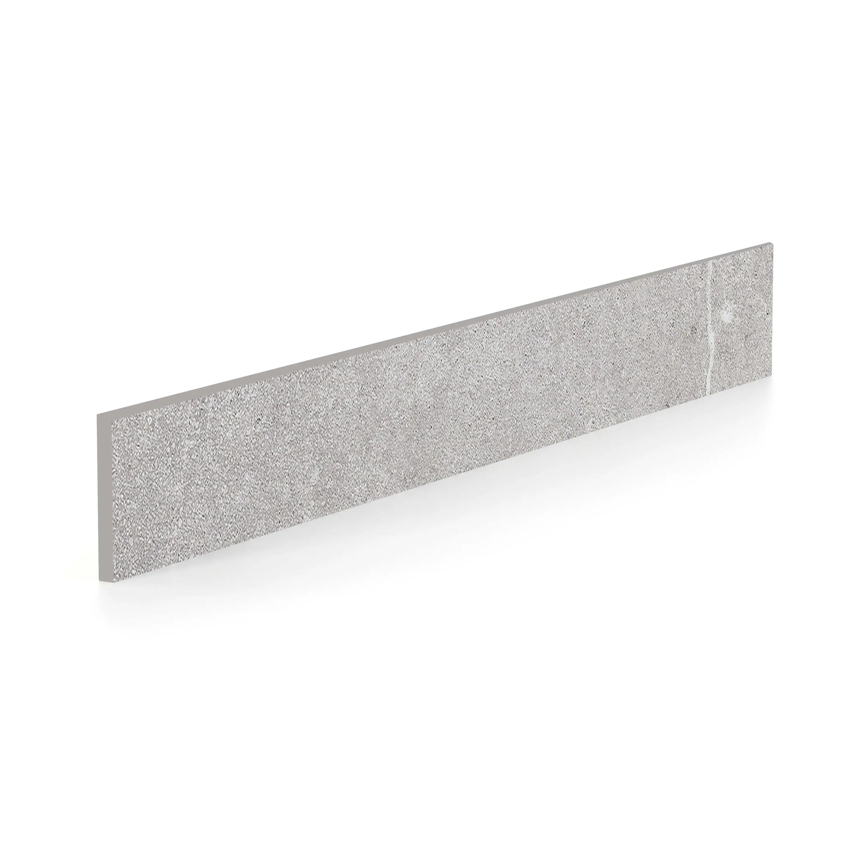 Astrastone Porcelain Tile Silver Matte Bullnose