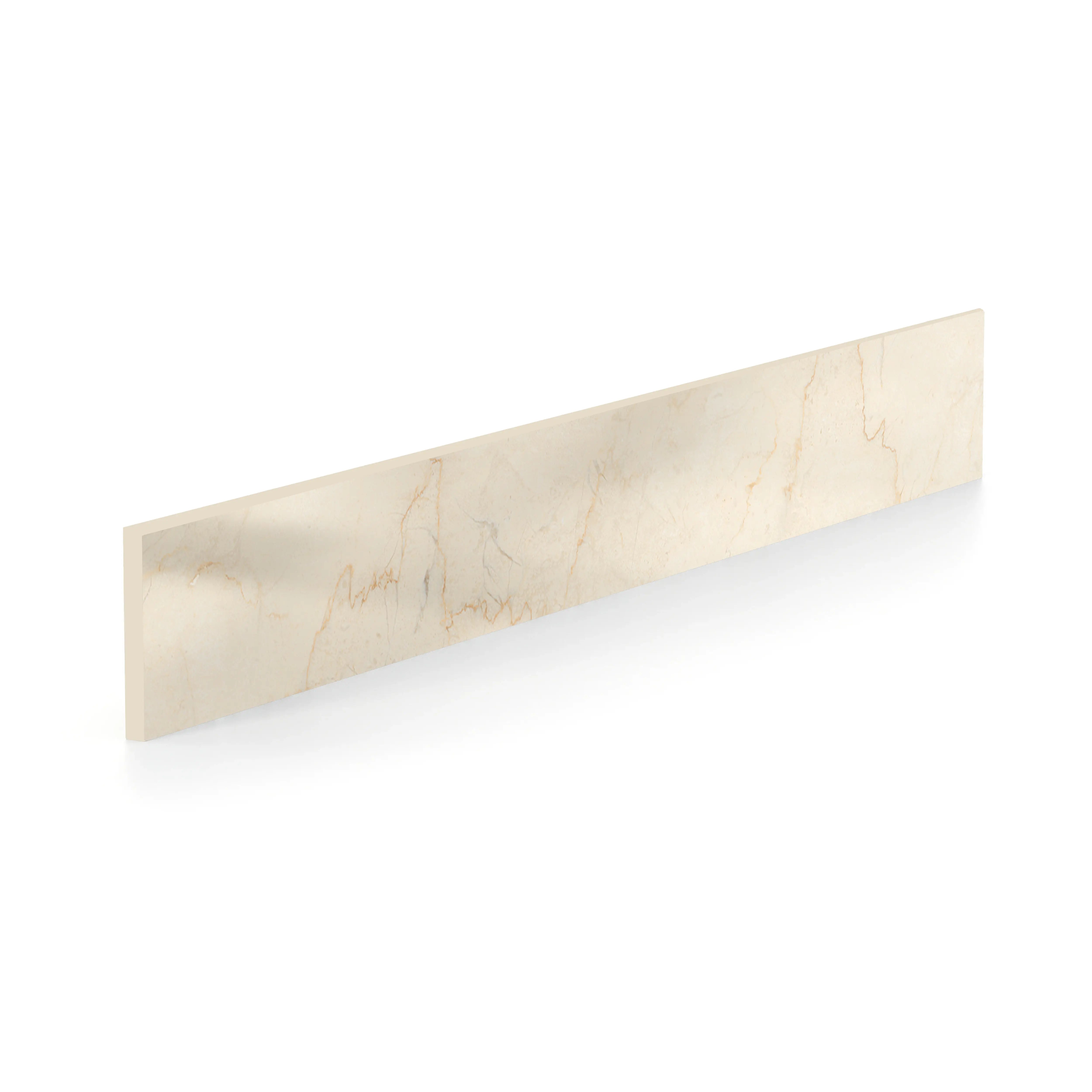 Botticino Select Porcelain Tile Natural Bullnose Polished
